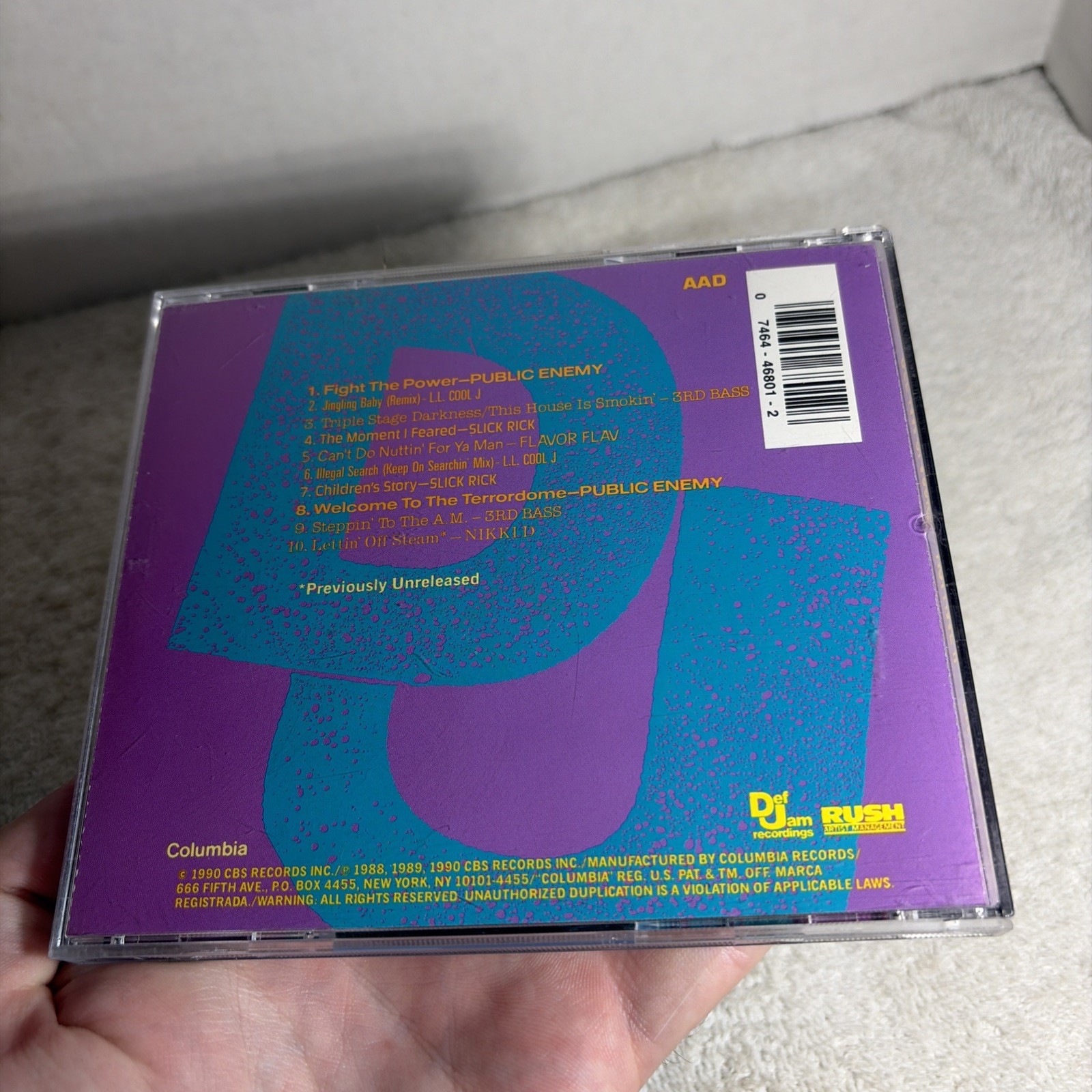 Def Jam Classics Volume II Hip Hop Compilation CD Album EX Hip Hop Rap