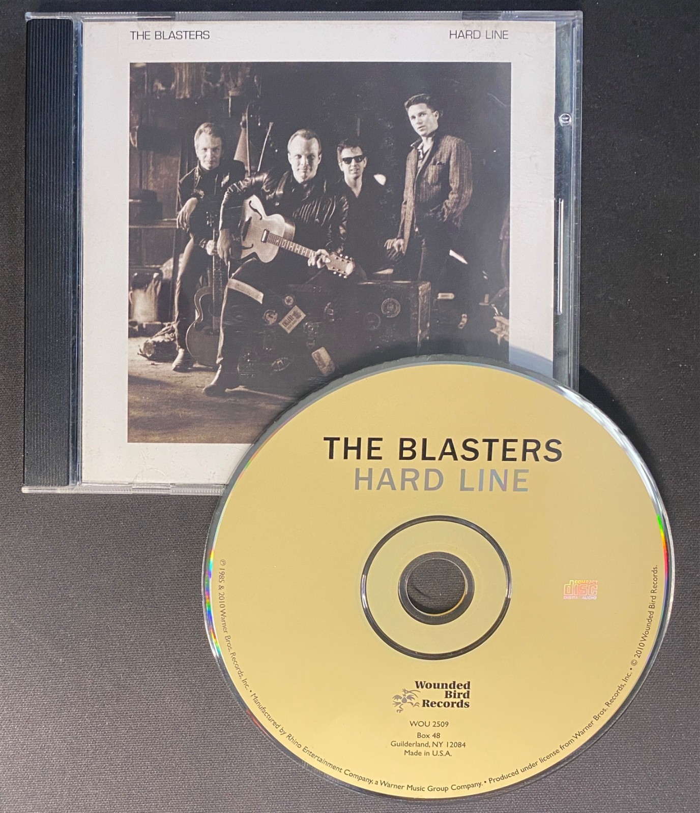 The Blasters – Hard Line CD Phil & Dave Alvin 2010 Excellent Condition