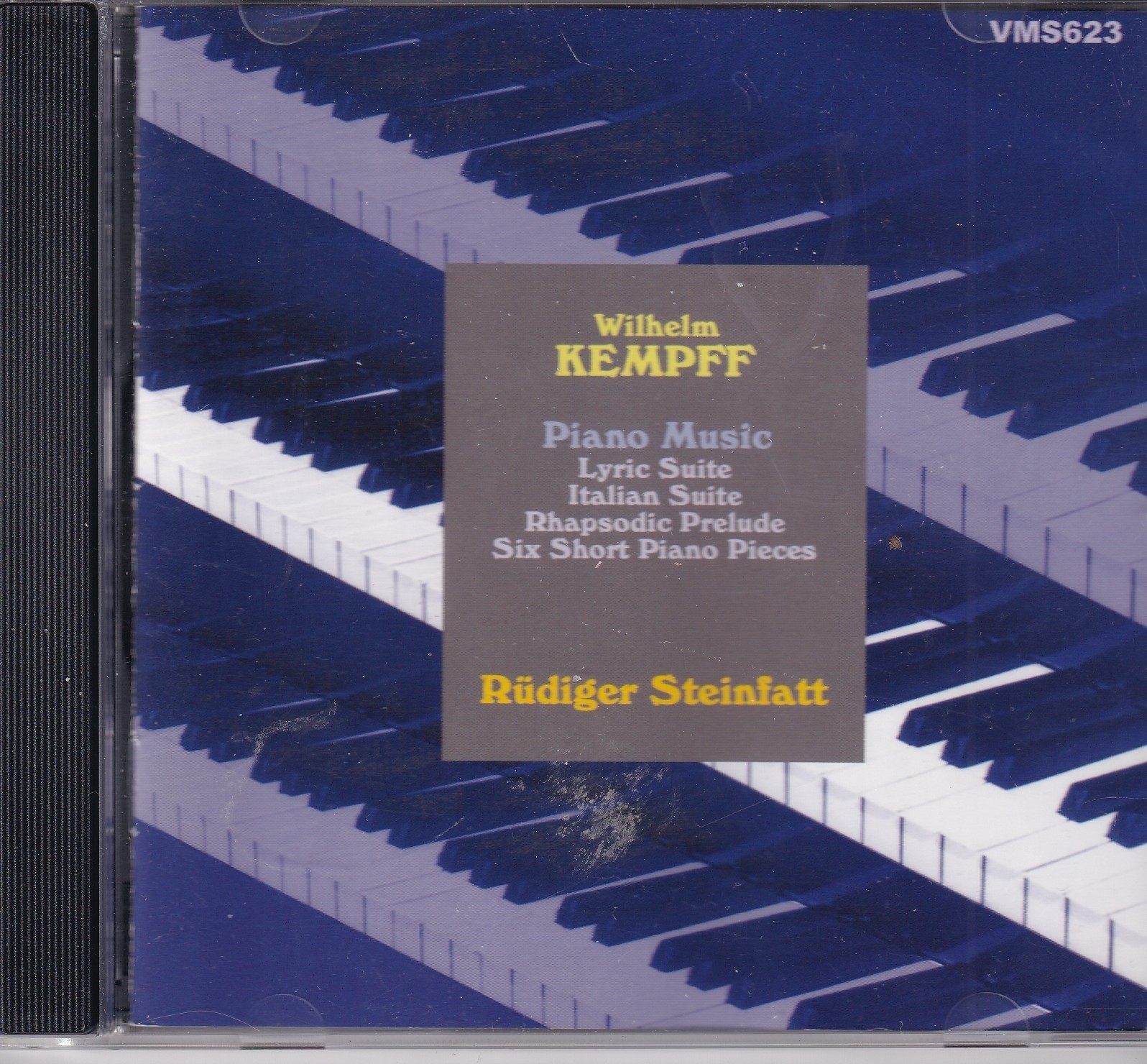 Wilhelm Kempff “Piano Music” Rudiger Steinfatt VMS CD