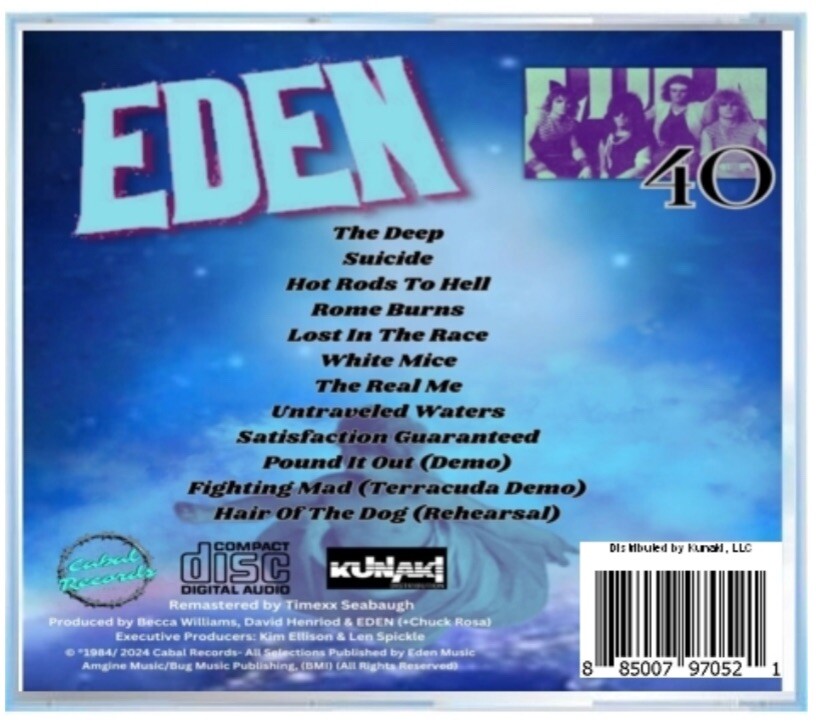 Eden – Orange County: Gift Set (3 Remastered CDs 2024) +FREE Streaming