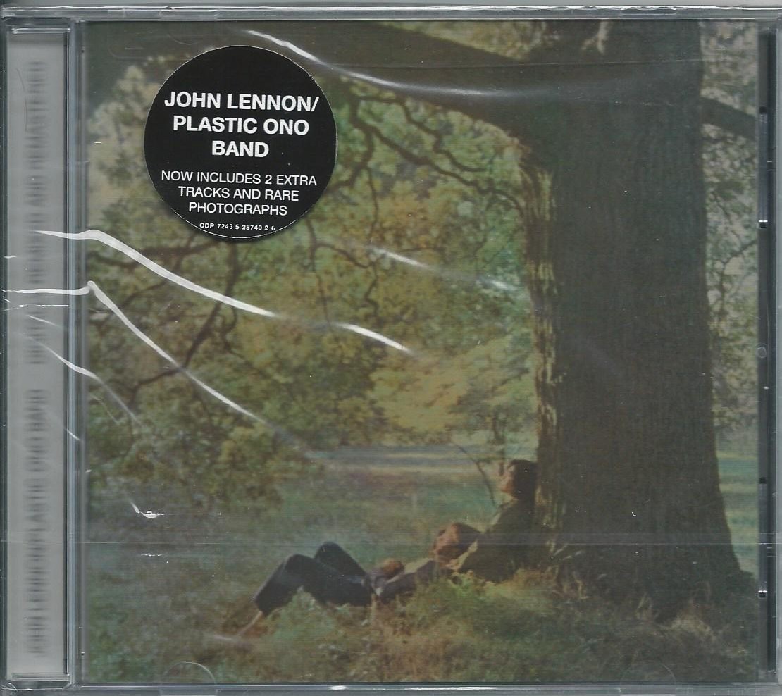 JOHN LENNON Plastic Ono Band SEALED CD 2000 w/2 Bonus tracks!