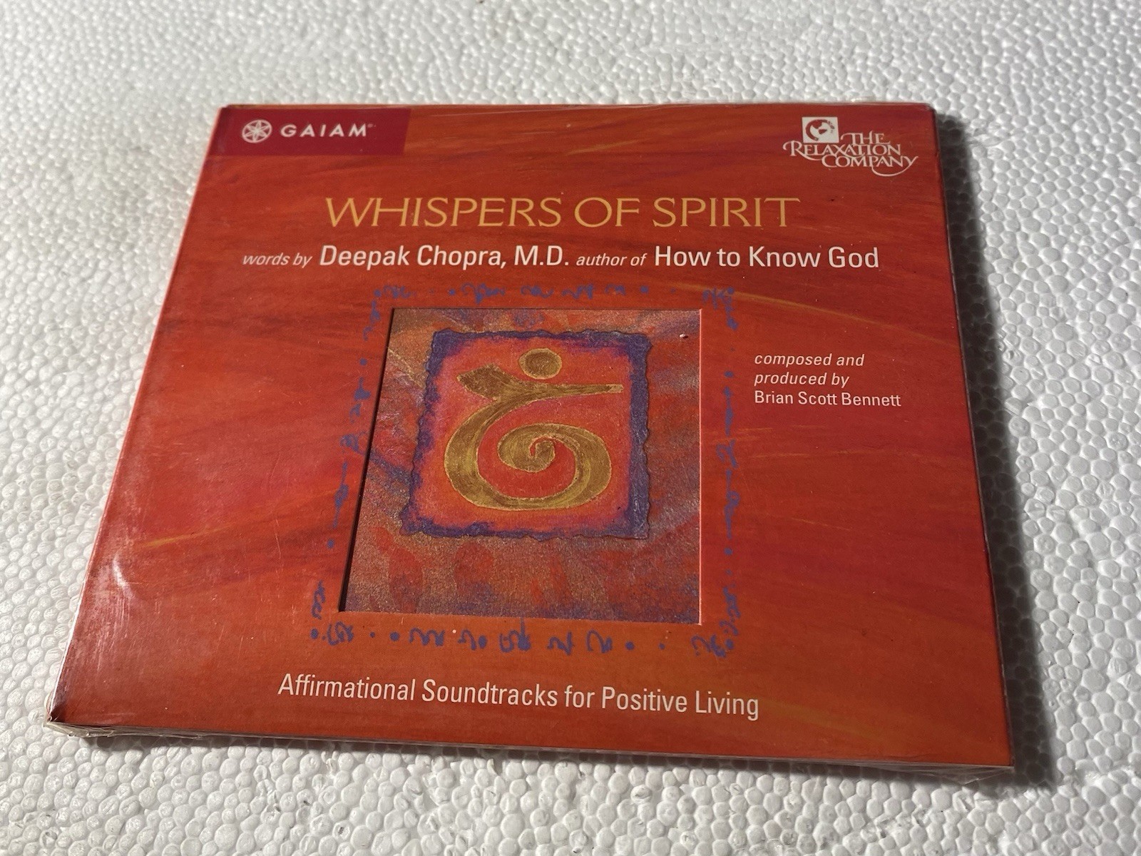 Whispers of Spirit, Inspiring Affirmations & Music, Deepak Chopra, Music CD