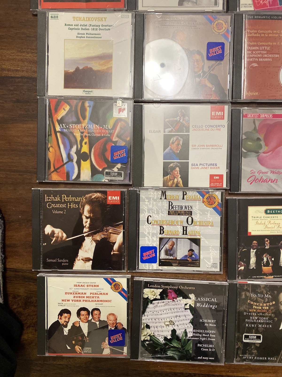 Classical Music CD Collection GOOD TITLES, CLEAR JEWEL CASES MANY 2 DISC SETS