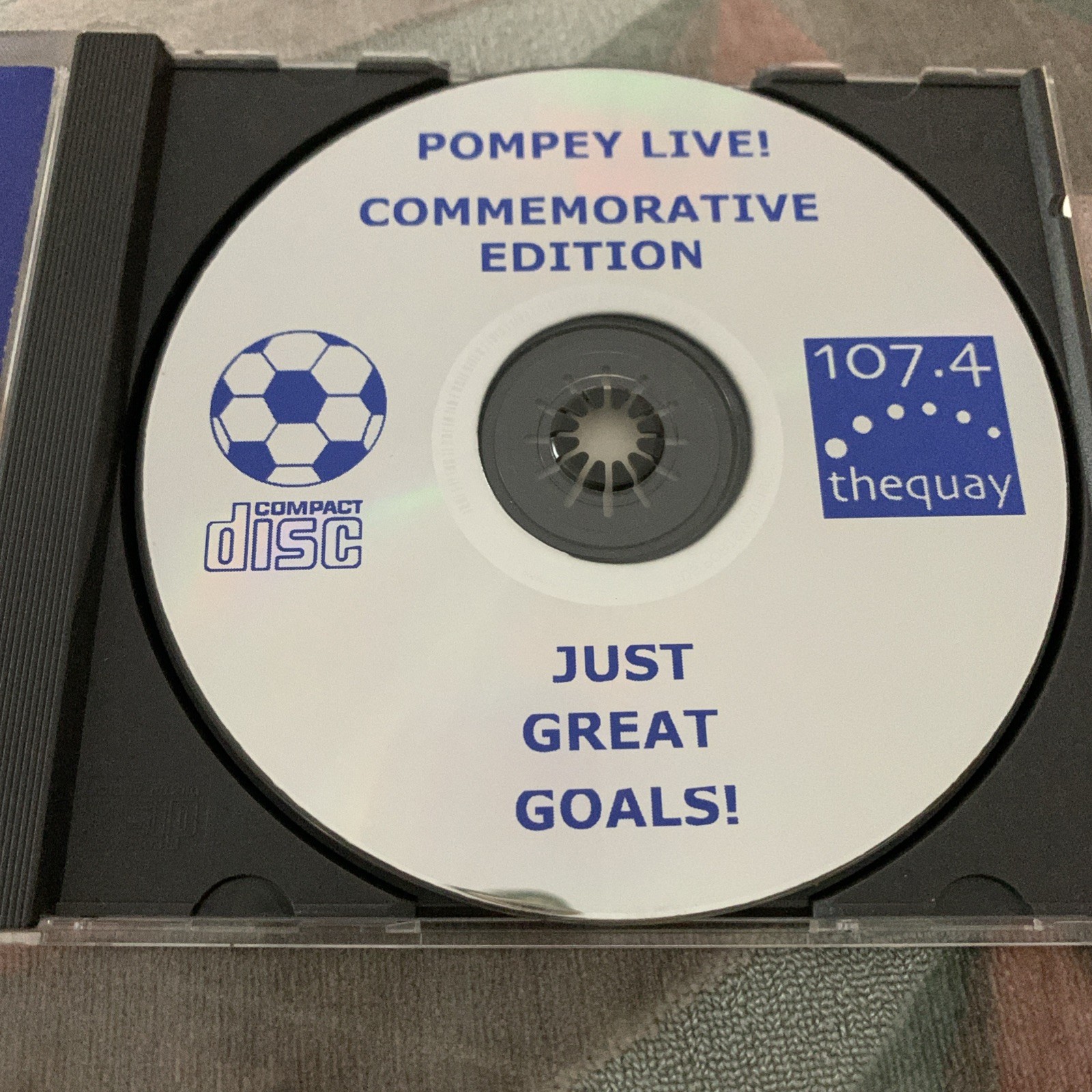 Pompey Live! Commemorative Edition – Just Great Goals – PFC – CD 2002/2003