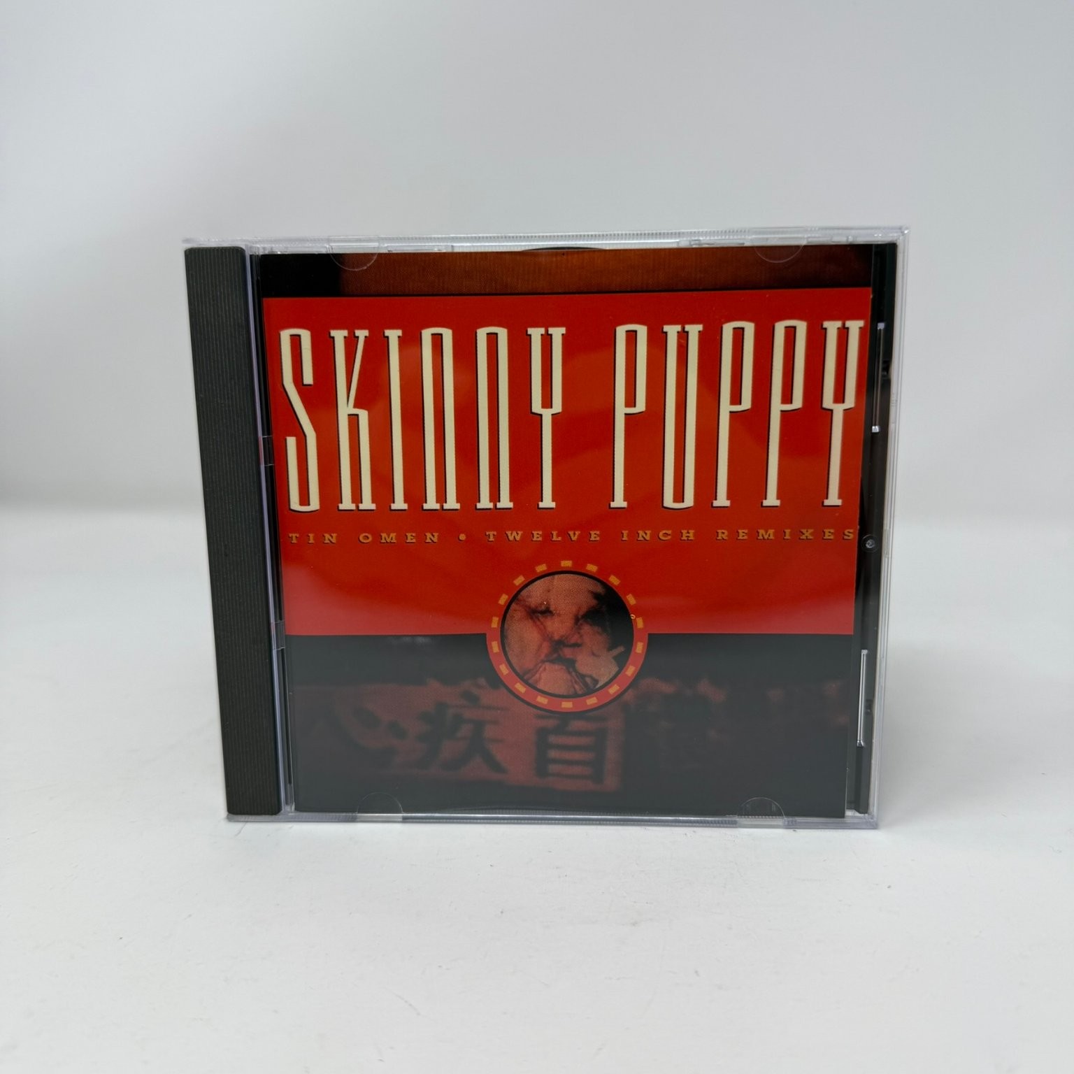 Skinny Puppy – Tin Omen (CD, 1989) Nettwerk Industrial EBM Canada Remixes – Rare