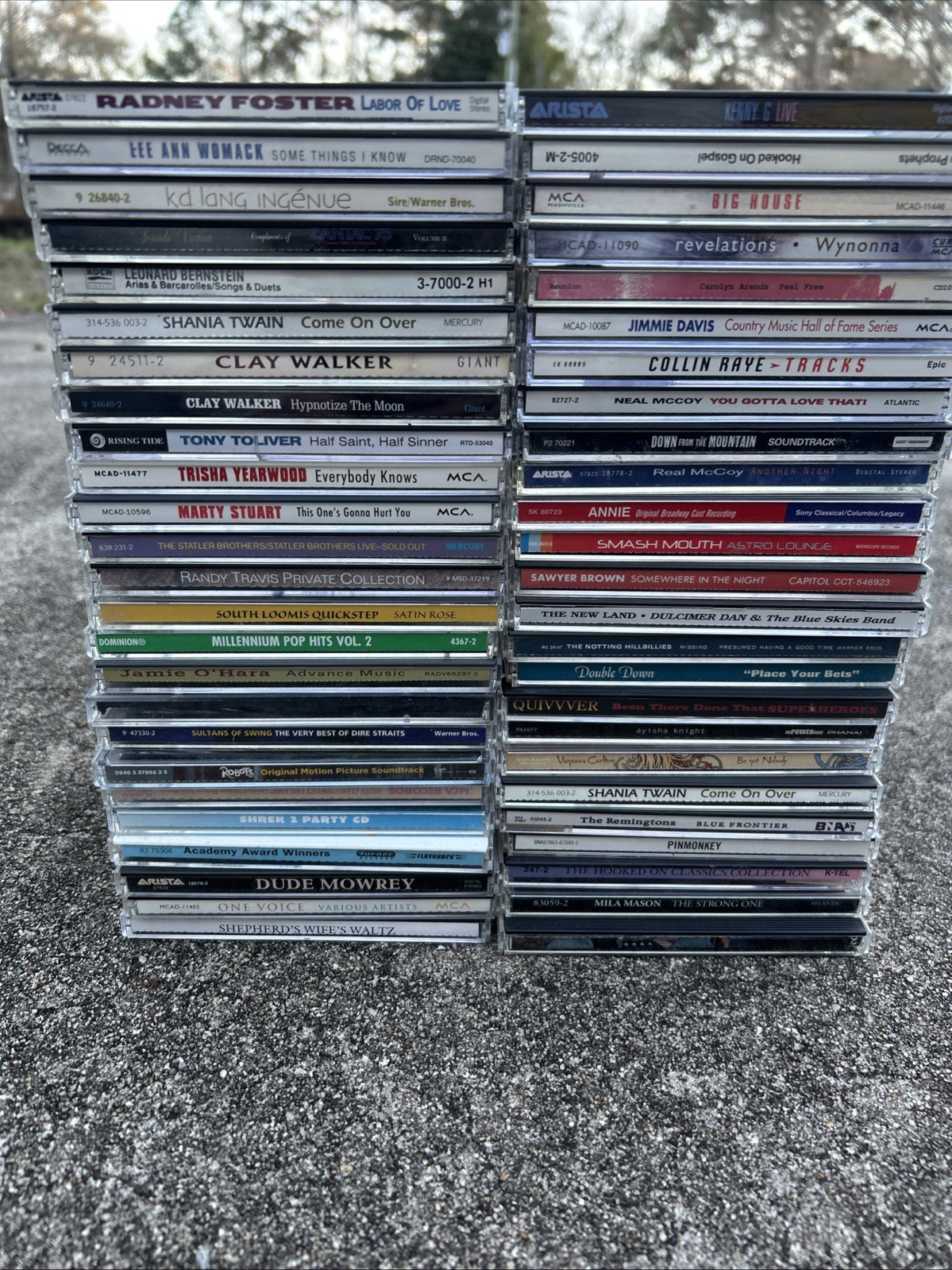 Bulk Music CDs Lot of 50 in Each Box (Mixed Genre Lot, All Random) Used