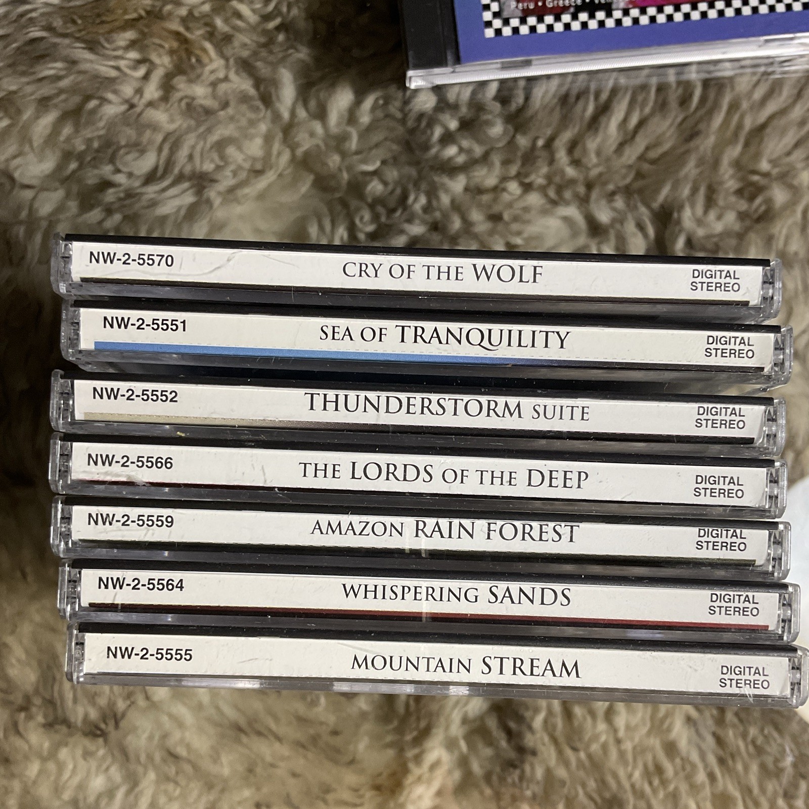 NatureWave Cry of the Wolf CD 1990 NW-2-5570 Sound Effects & Nature