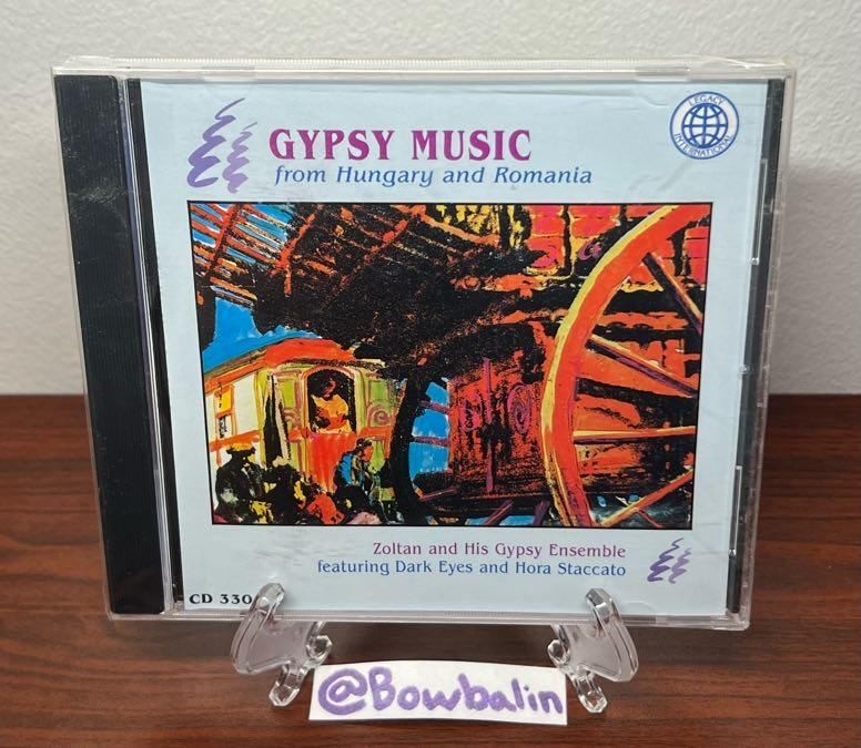 Zoltan & His Gypsy Ensemble – Gypsy Music from Hungary & Romania CD 1990 Folk !