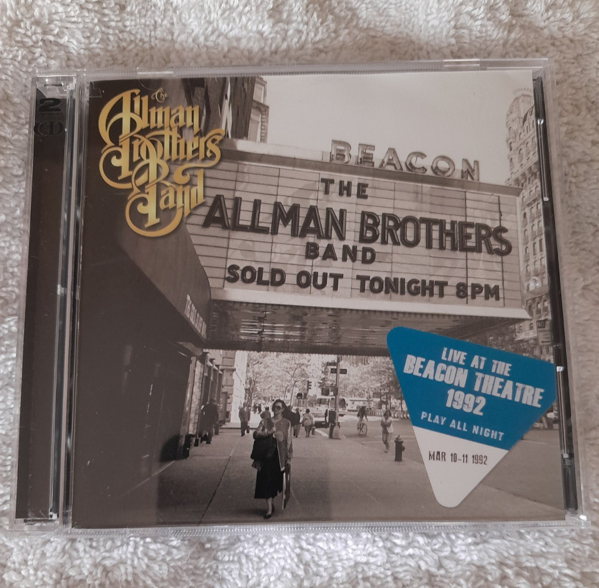 Allman Brothers Play All Night, Live At Beacon Theatre, 1992 2xCD