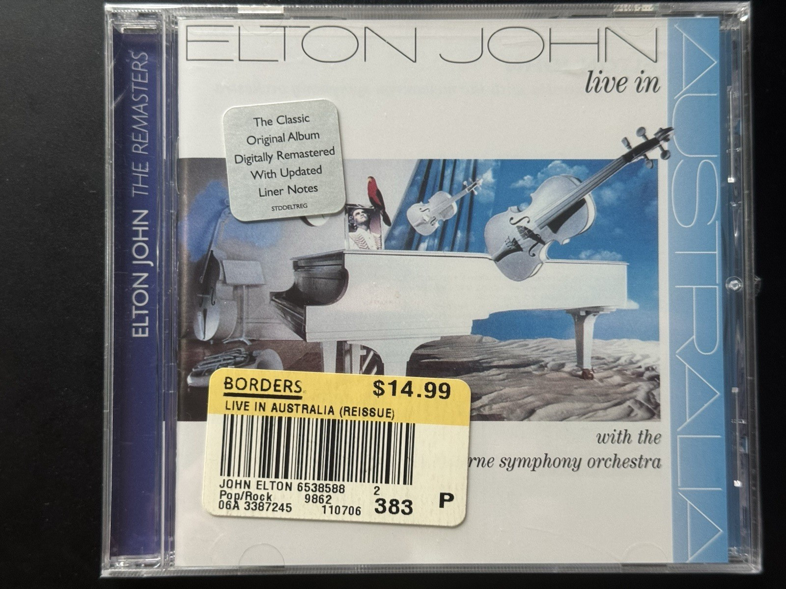 Elton John Live In Australia by Elton John CD 2001 [Remaster] 14 tracks