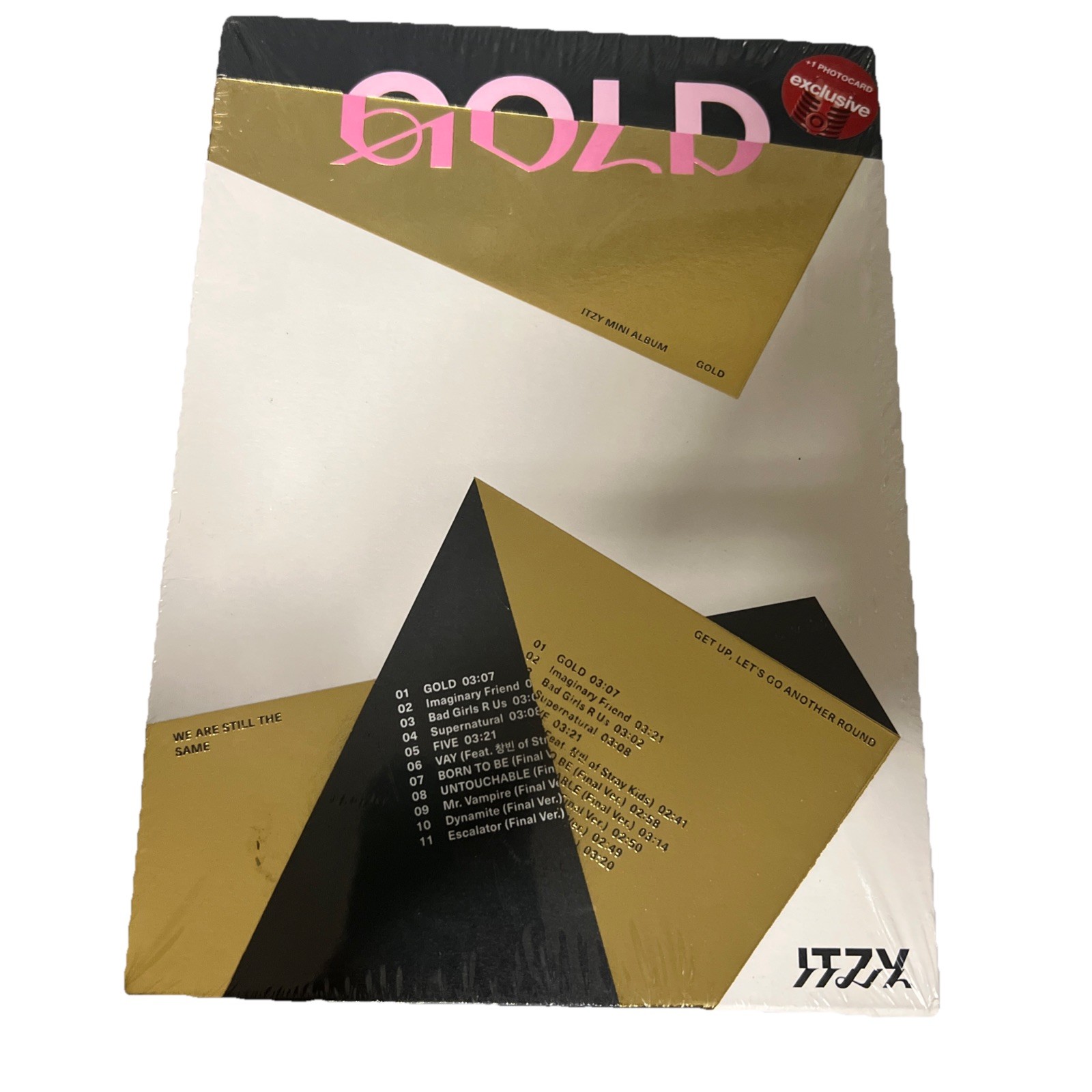 Gold by Itzy 2024 JYP Entertainment Korean Dance & K-Pop Mini Album CD