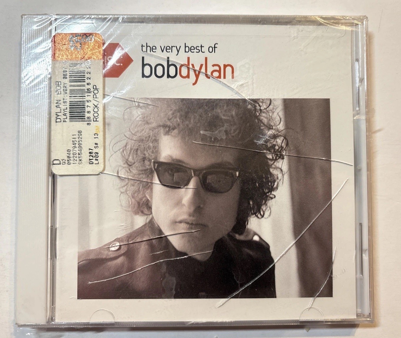 Bob Dylan: The Very Best Of Playlist CD Brand New. Broke Jewel Case