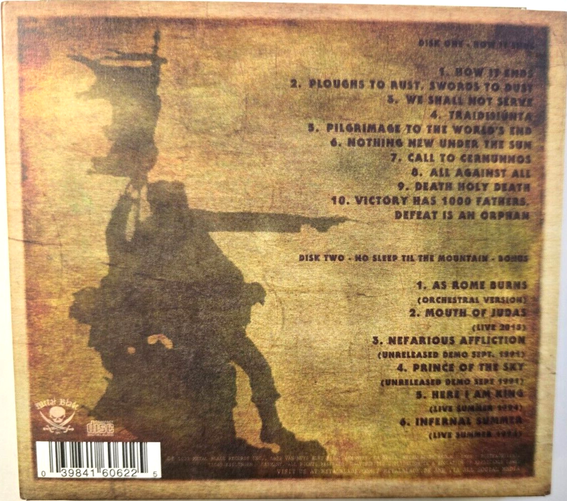 Primordial – How It Ends 2 x CD Limited edition album in digipak on Metal Blade