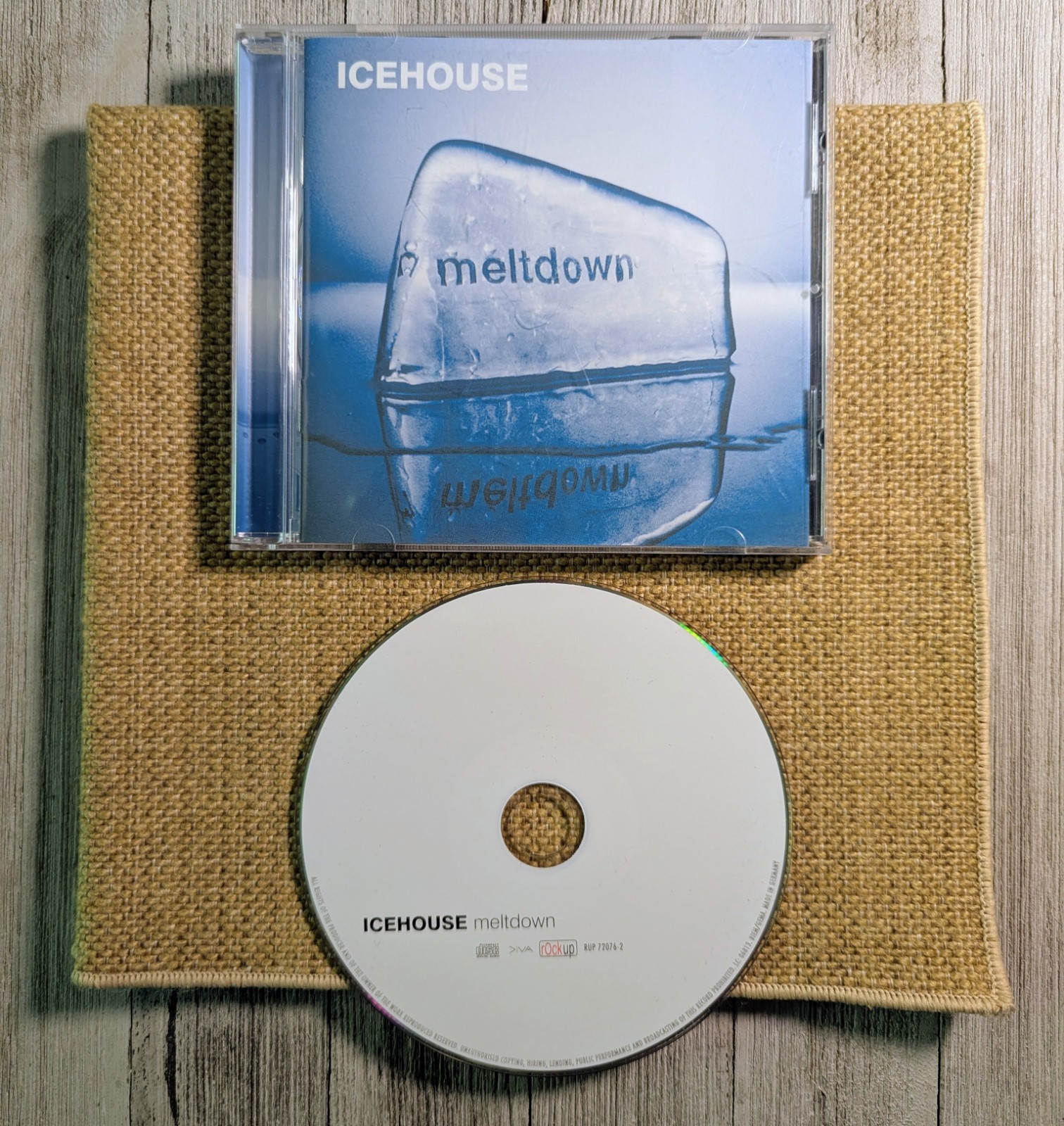Icehouse Meltdown CD Comp 2002 House Synth-pop Downtempo Trance Warner Music