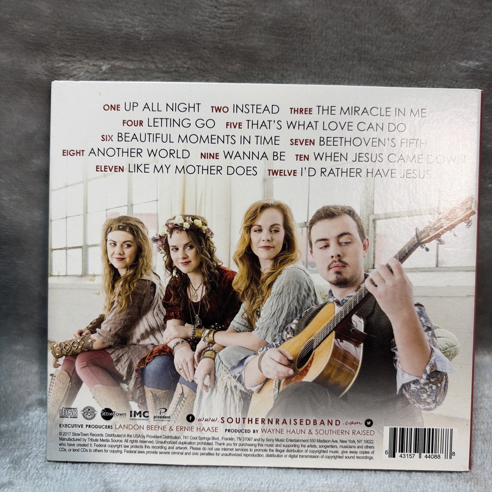 Southern Raised – Another World (2017 Christian/Country CD)