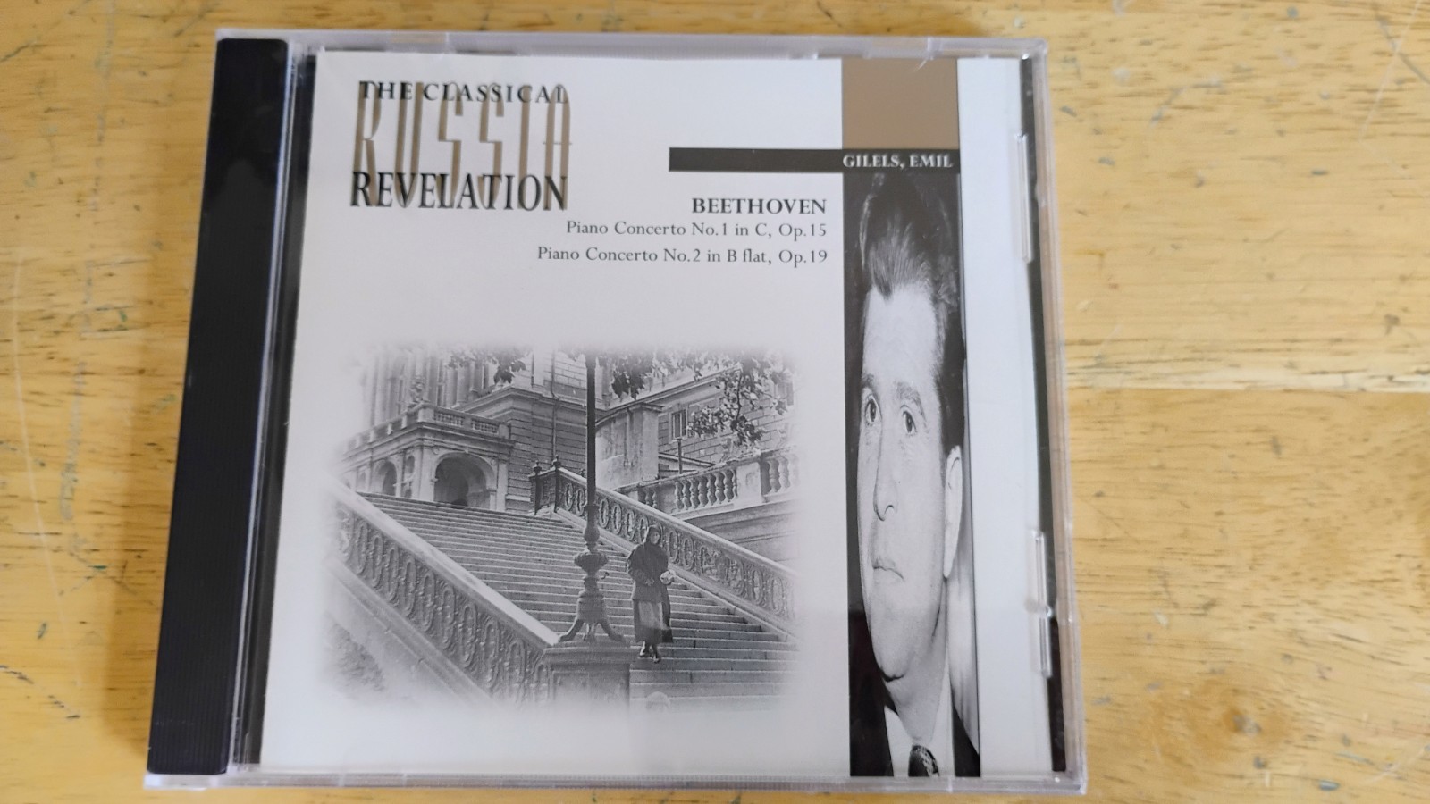 Emil Gilels Music CD – Beethoven: Piano Concerto No 1 & 2 [NEW] Romantic Piano