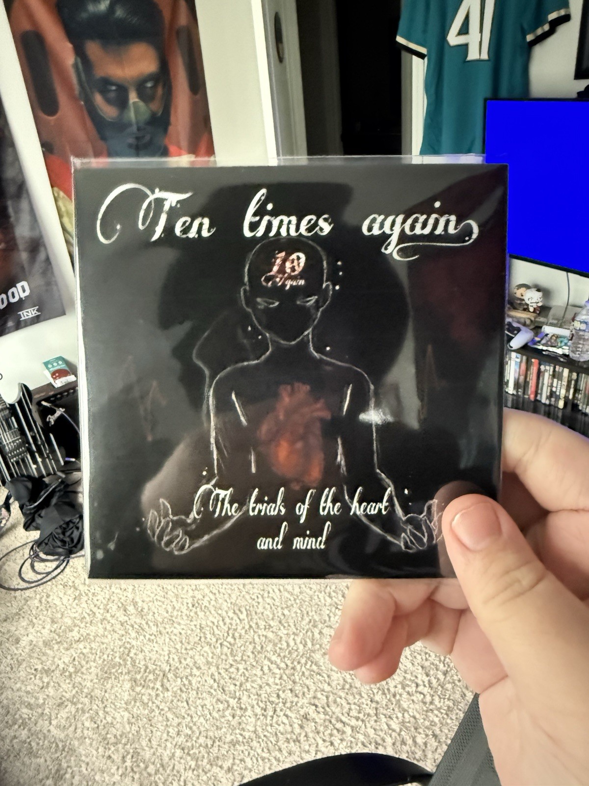 Ten Times Again – The trials of the heart and mind CD signed including sticker