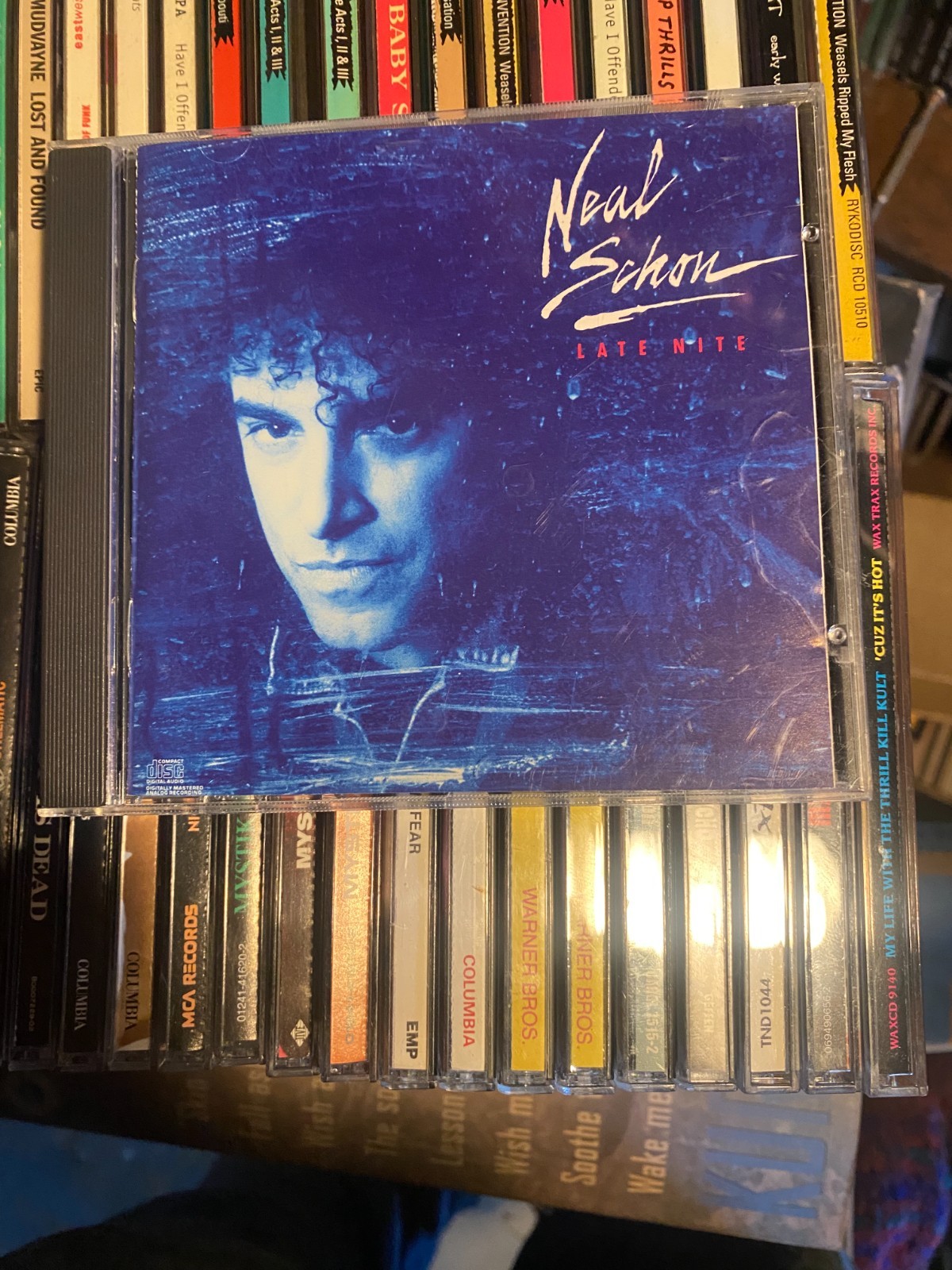 Neal Schon *Late Nite *CD *VG+/NM *1989 *Columbia *CK 45106 *AOR *ROCK