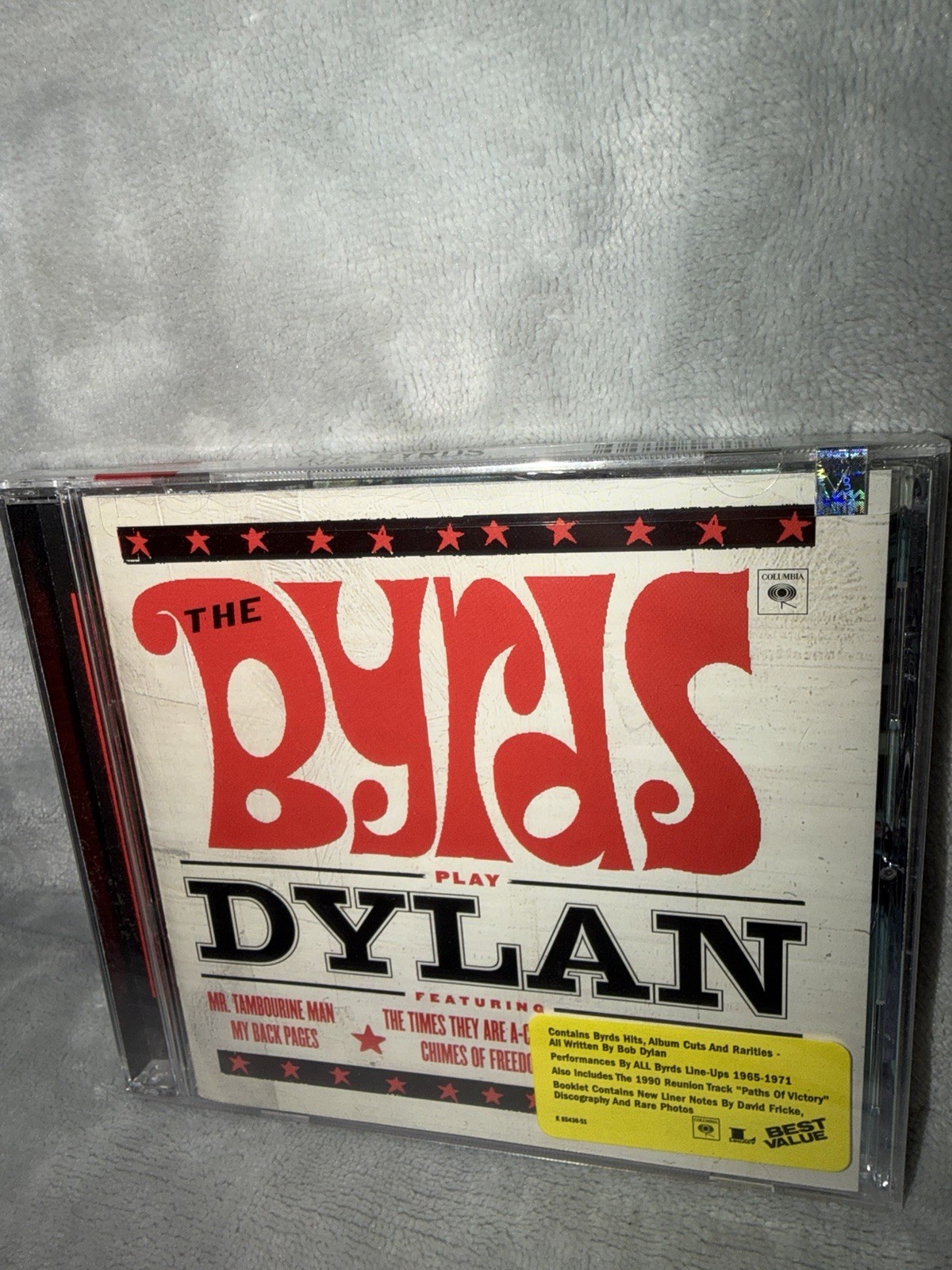The Byrds Play Dylan CD The Byrds Hype Sticker Sony Music 2002 Sealed
