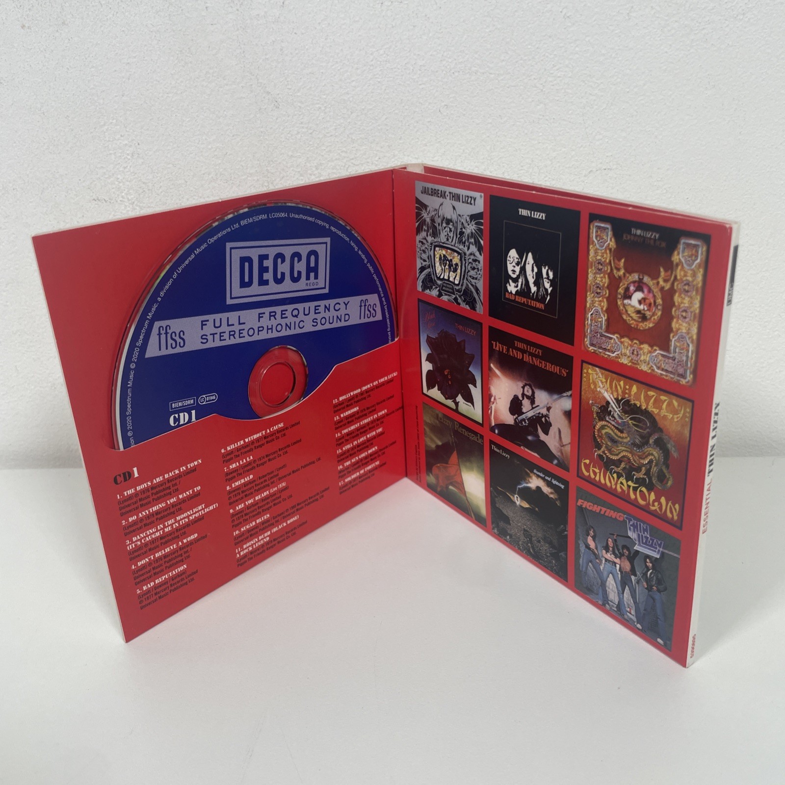 Thin Lizzy Essential Thin Lizzy UMC 3 x CD Box Set