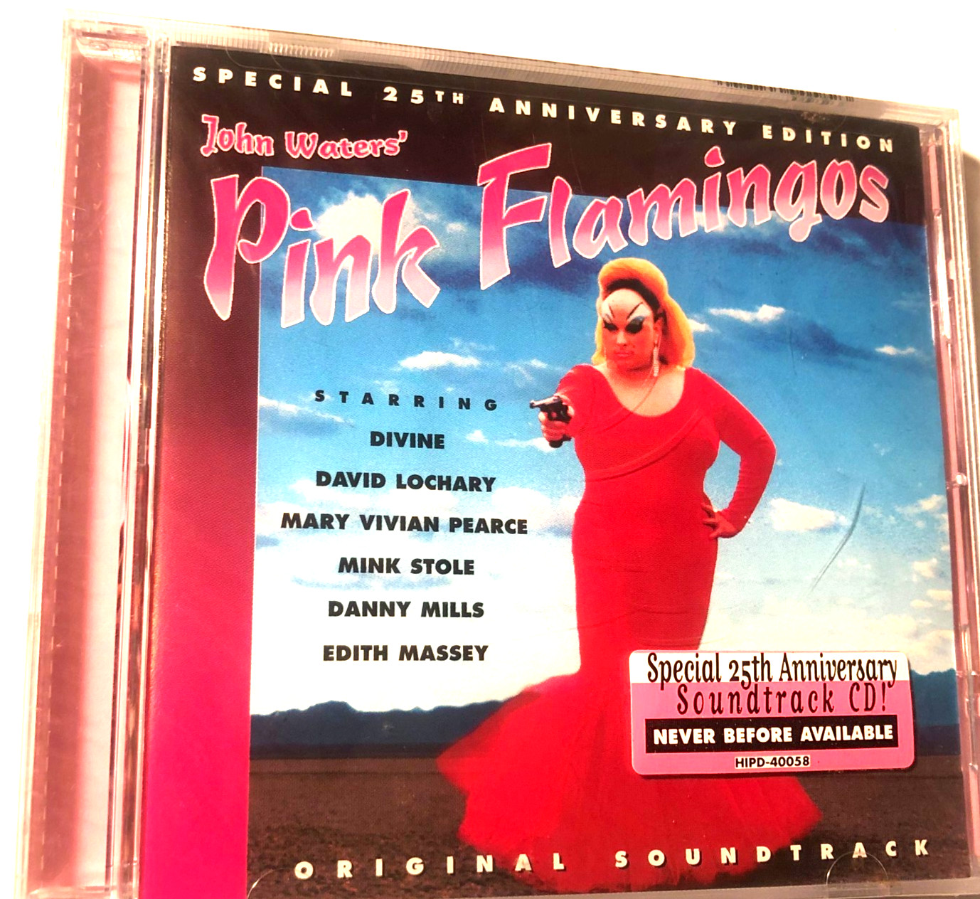 John Waters Pink Flamingos Soundtrack 25th Anniversary Ed Cd New sealed Divine
