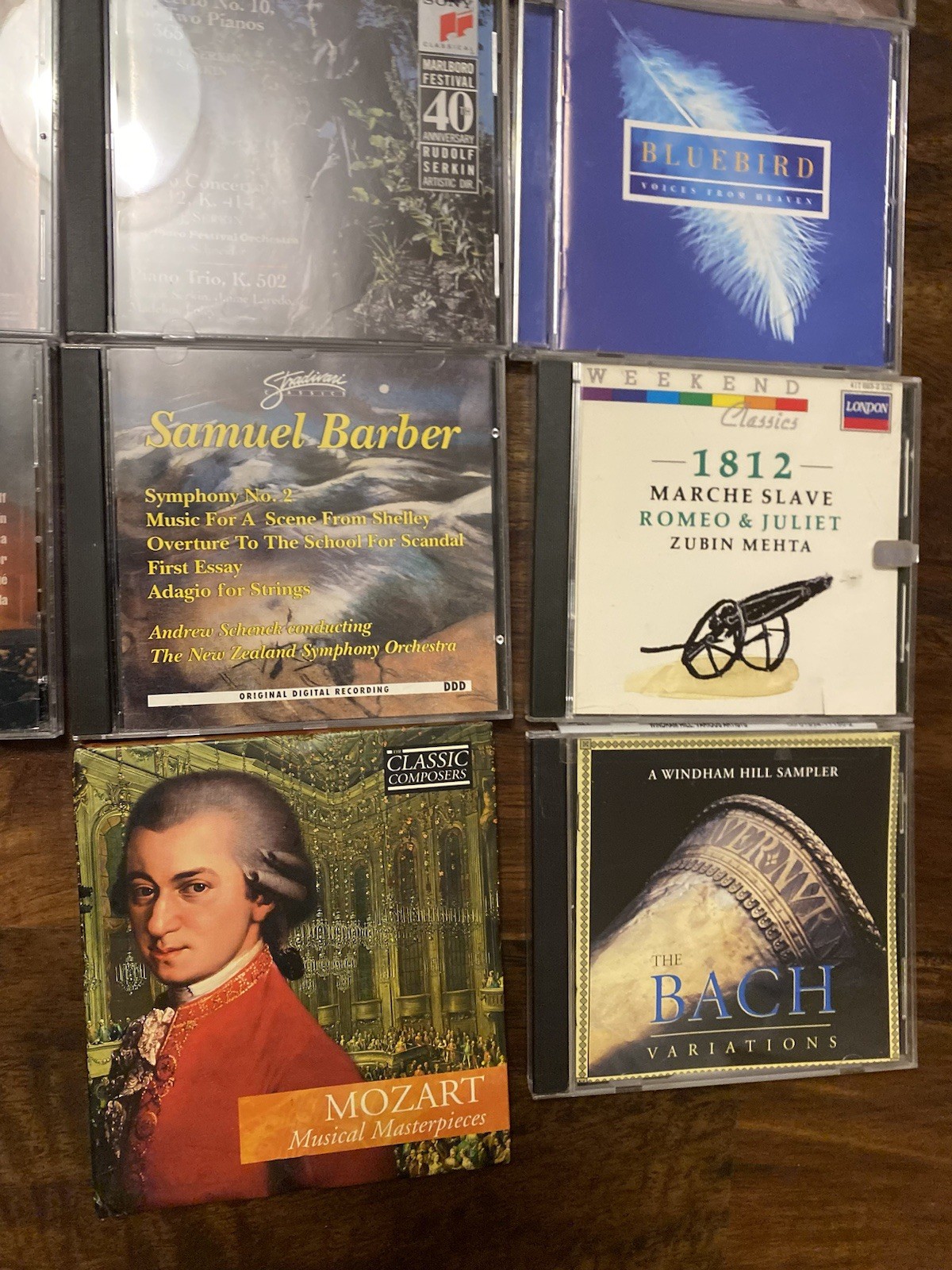 Classical Music CD Collection GOOD TITLES, CLEAR JEWEL CASES MANY 2 DISC SETS