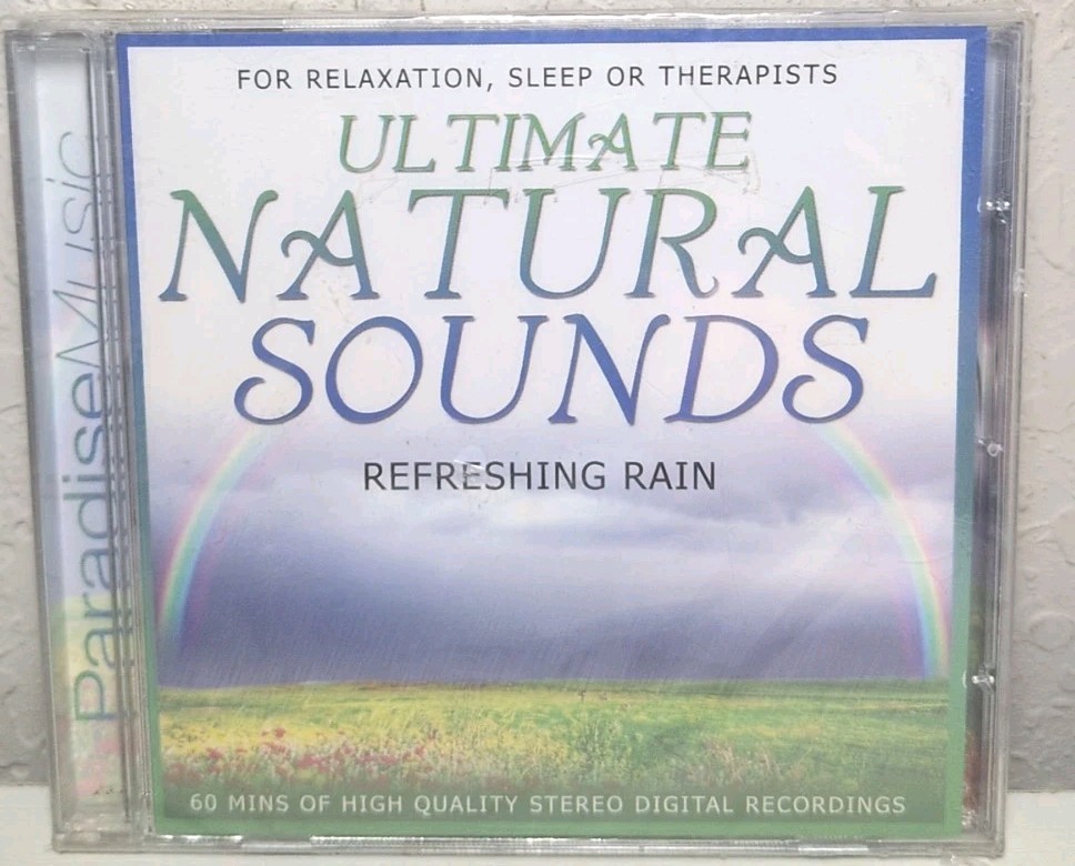 Ultimate Natural Sounds Refreshing Rain Relaxation Sleep CD Brand New B74
