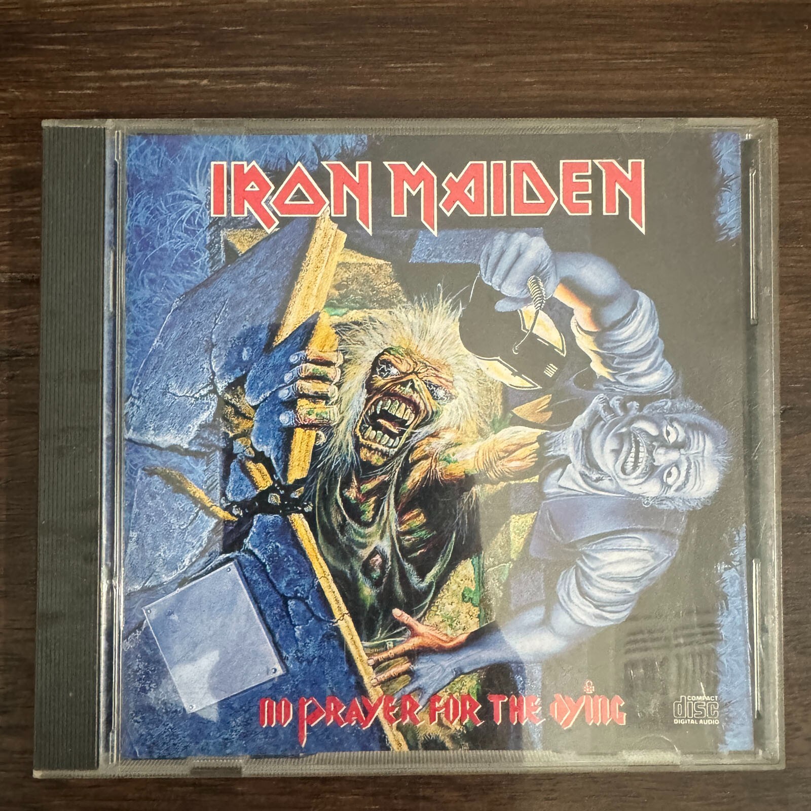 IRON MAIDEN – NO PRAYER FOR THE DYING (CD) 1990!! BRUCE DICKINSON + DAVE MURRAY