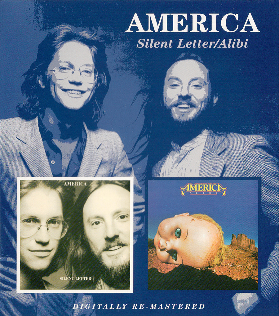 America ~ Silent Letter (1979) / Alibi (1980) CD 2022 BGO Records •• NEW ••