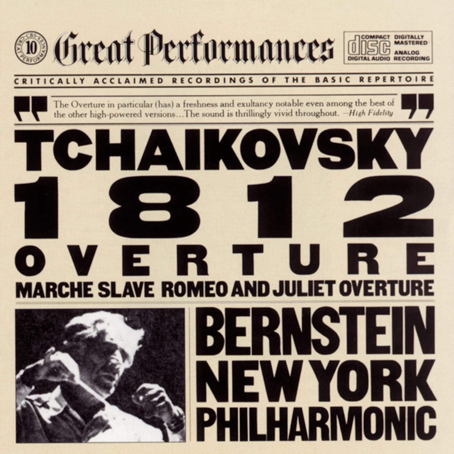 Tchaikovsky: 1812 Overture / Romeo & Juliet / March Slave (CBS Great Perform…