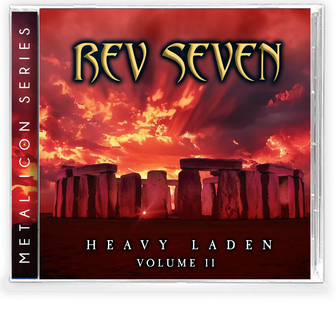 Rev Seven – Heavy Laden Volume 2 (CD, 2025, Retroactive) Bill Menchen Ozzy style