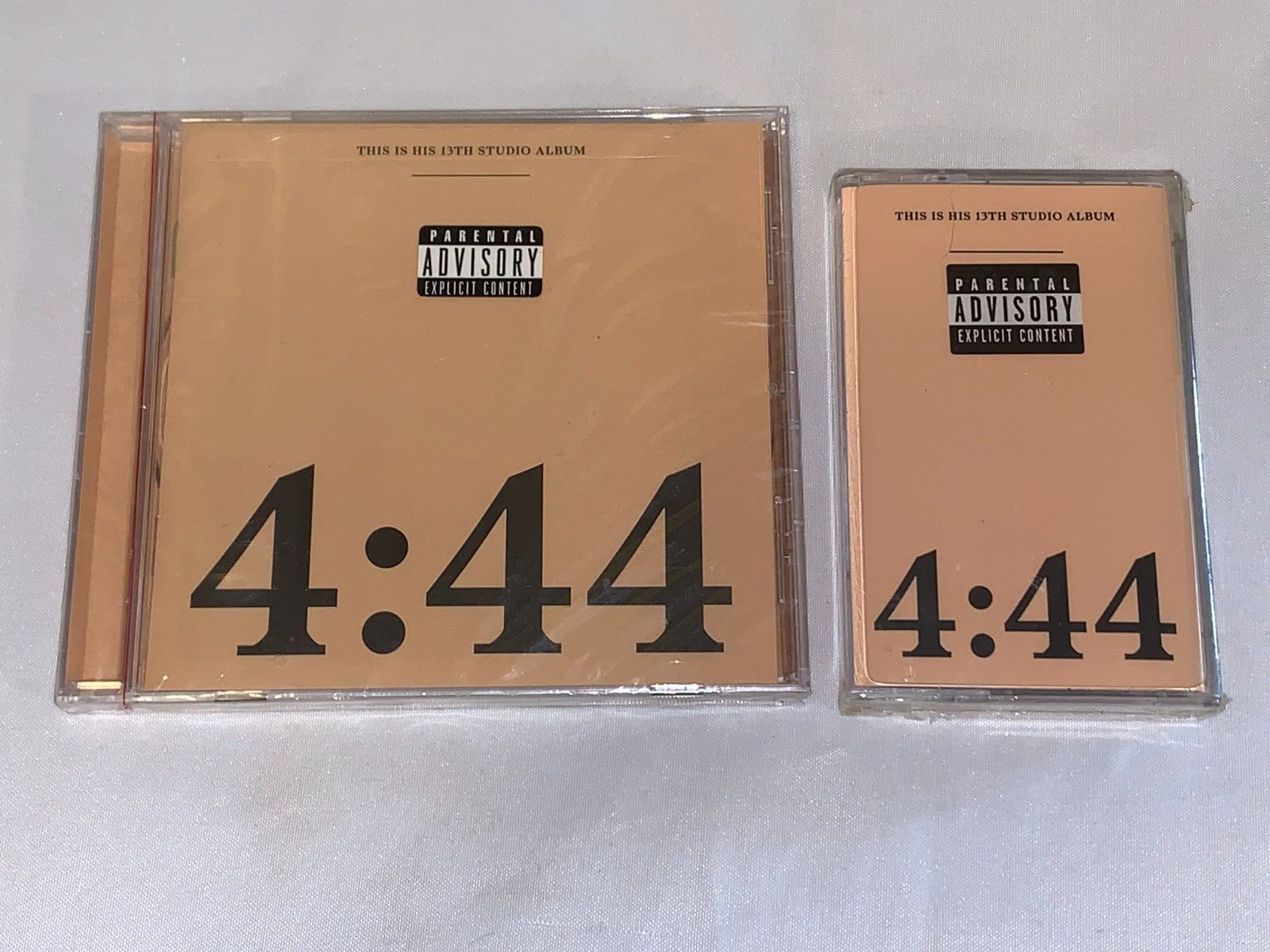 4:44 by JAY-Z (CD, 2017) THIS IS HIS 13TH STUDIO ALBUM CD & CASSETTE TAPE NEW!!