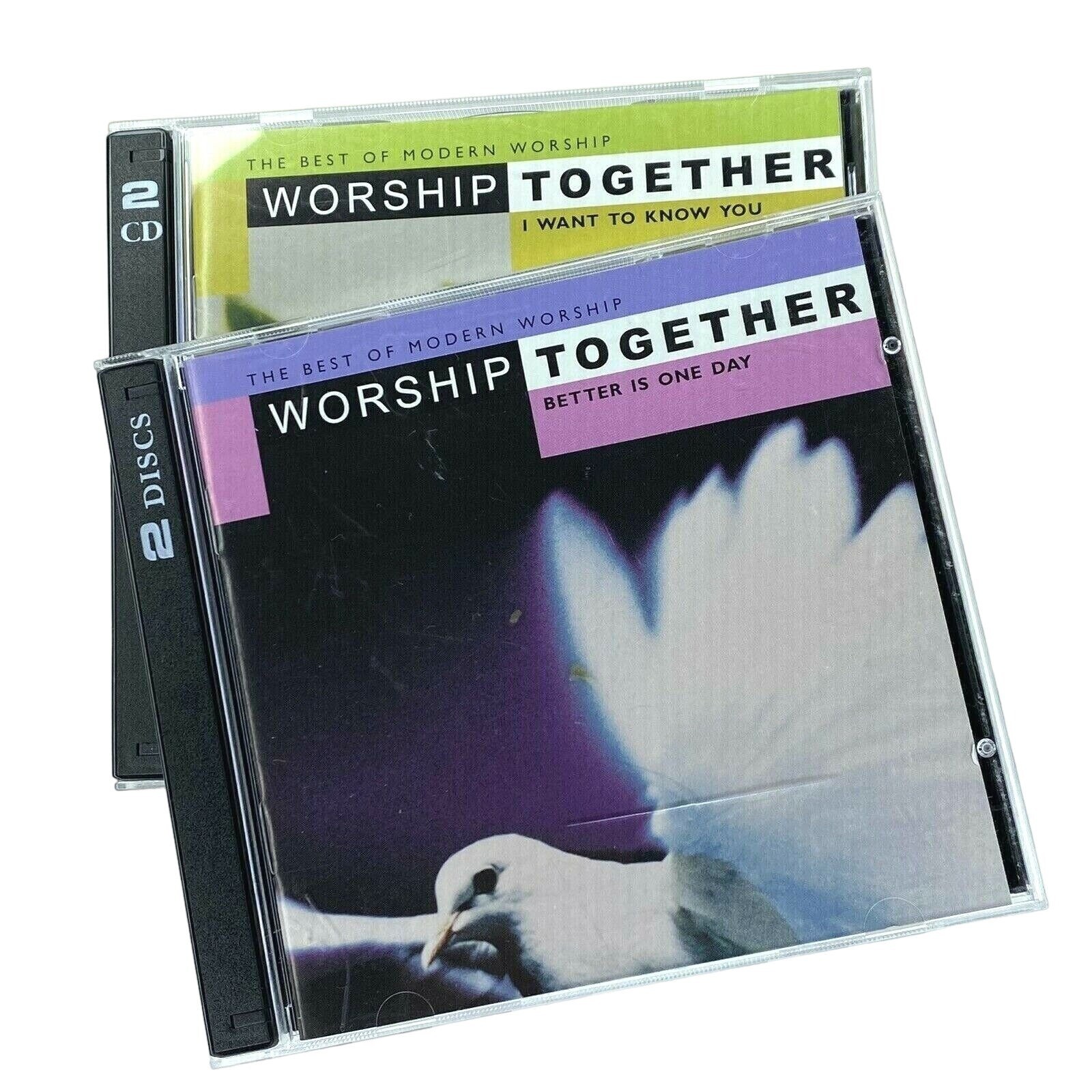 Best of Modern Worship Together CD Lot of 2 Praise Contemporary Christian Church
