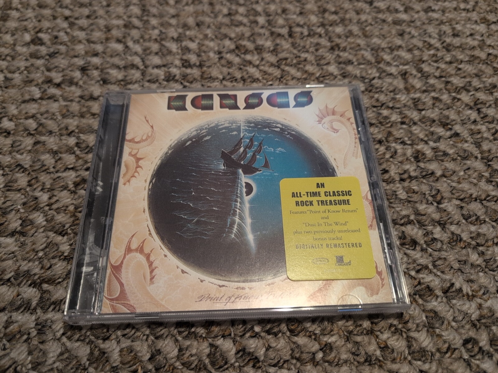 Kansas Point of Know Return CD Remastered 2002 Legacy Recordings