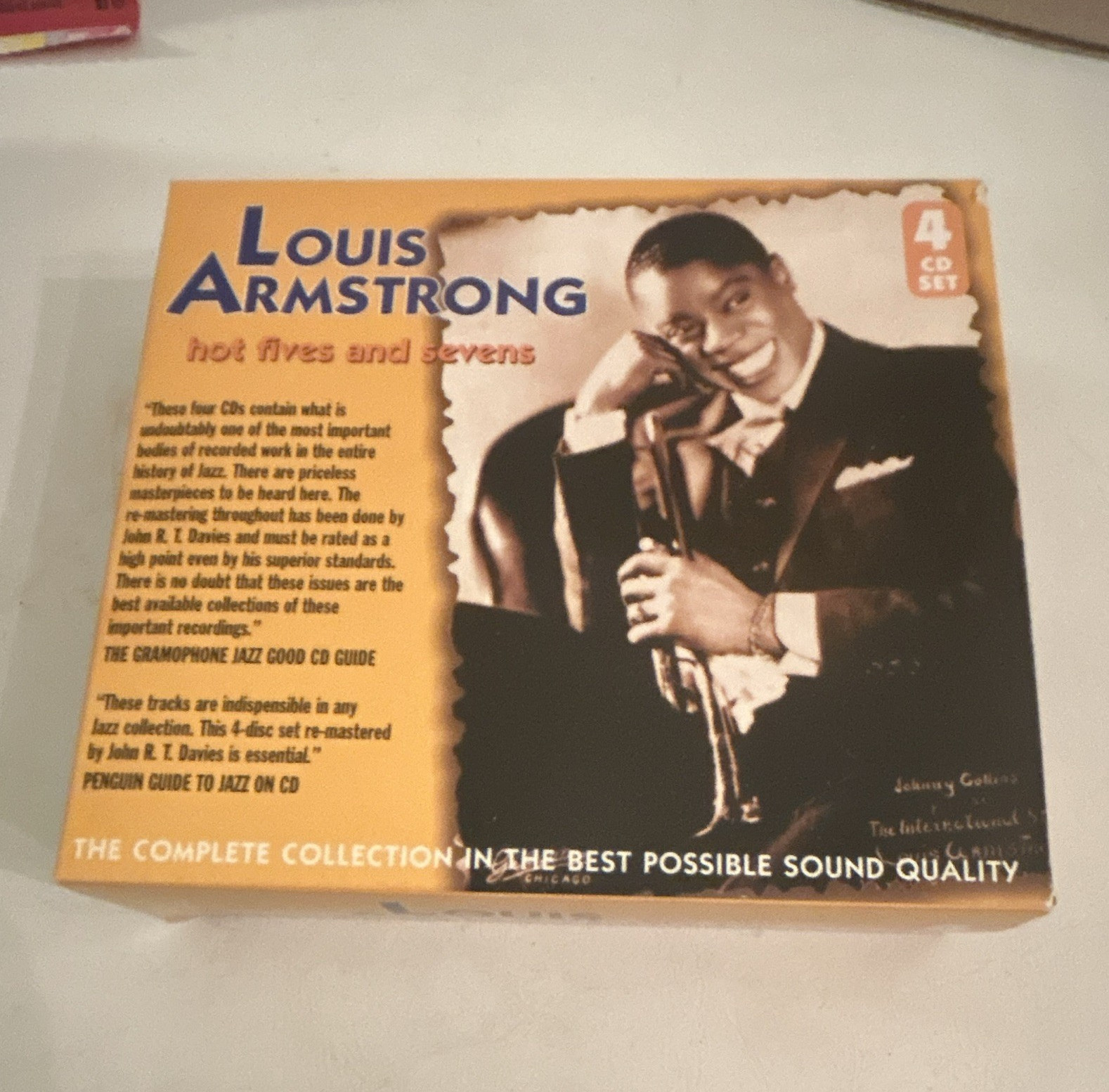 Louis Armstrong Hot Fives and Sevens 4-CD Jazz Box Set JSP 2000 Remastered