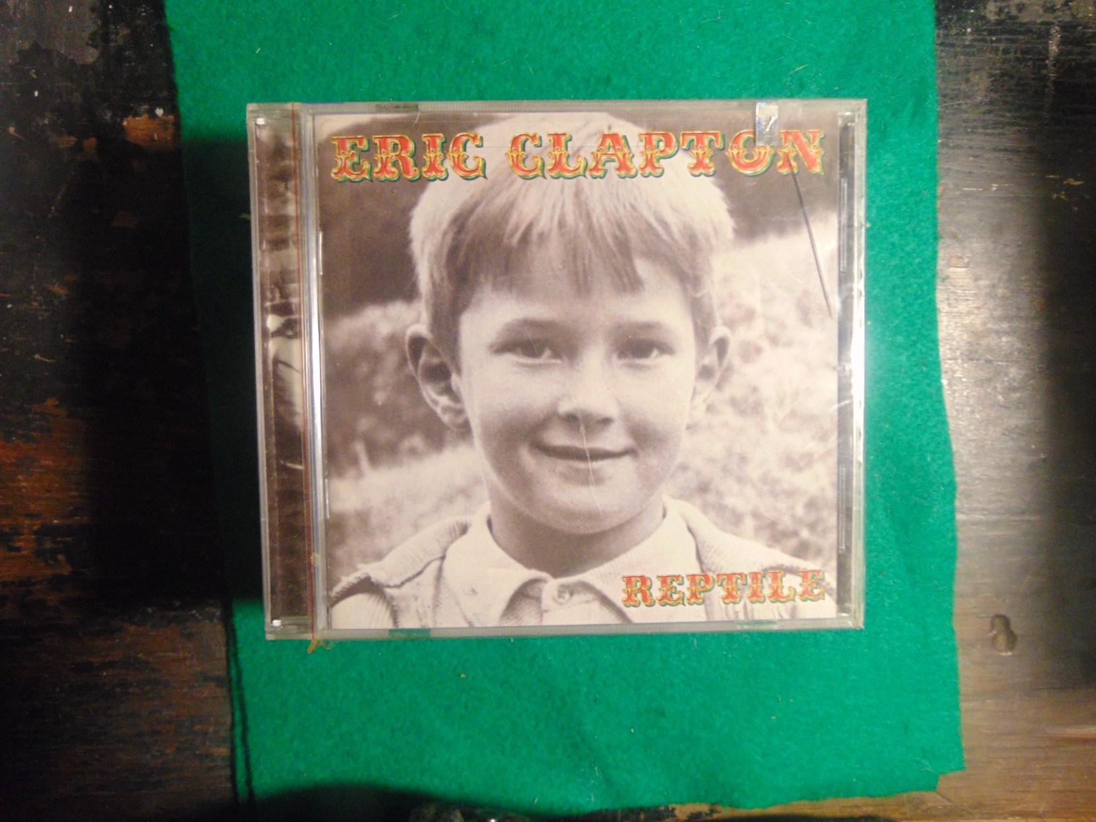 Eric Clapton – Reptile (CD, 2001, Reprise Records) CRACK CASE