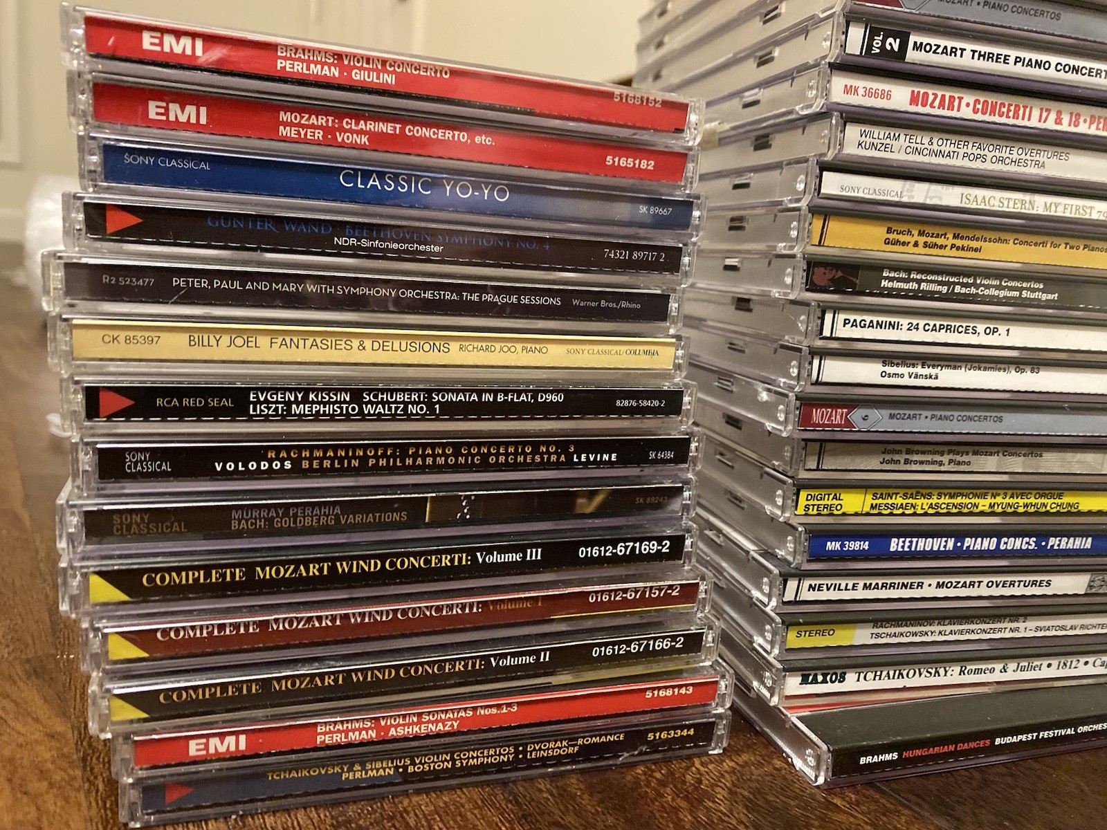 Classical Music CD Collection GOOD TITLES, CLEAR JEWEL CASES MANY 2 DISC SETS