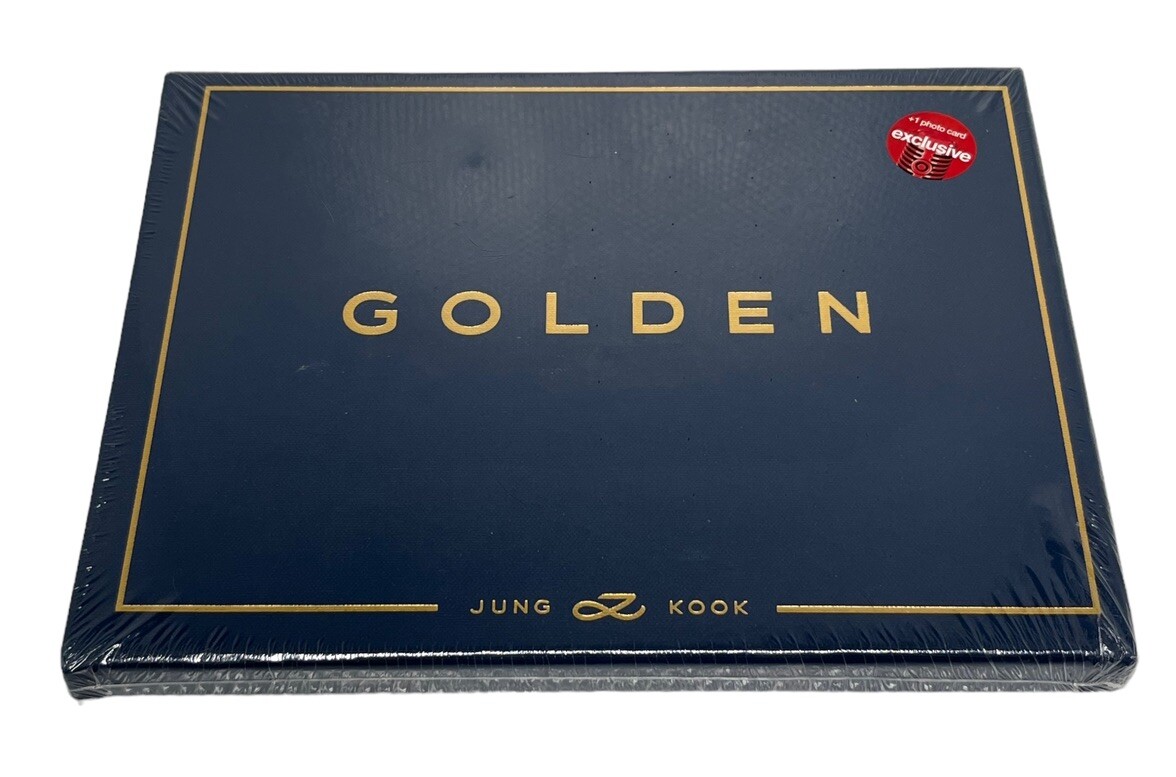 BTS – JUNG KOOK – GOLDEN – TARGET EXCLUSIVE – BRAND NEW SEALED BLUE BOX NEW