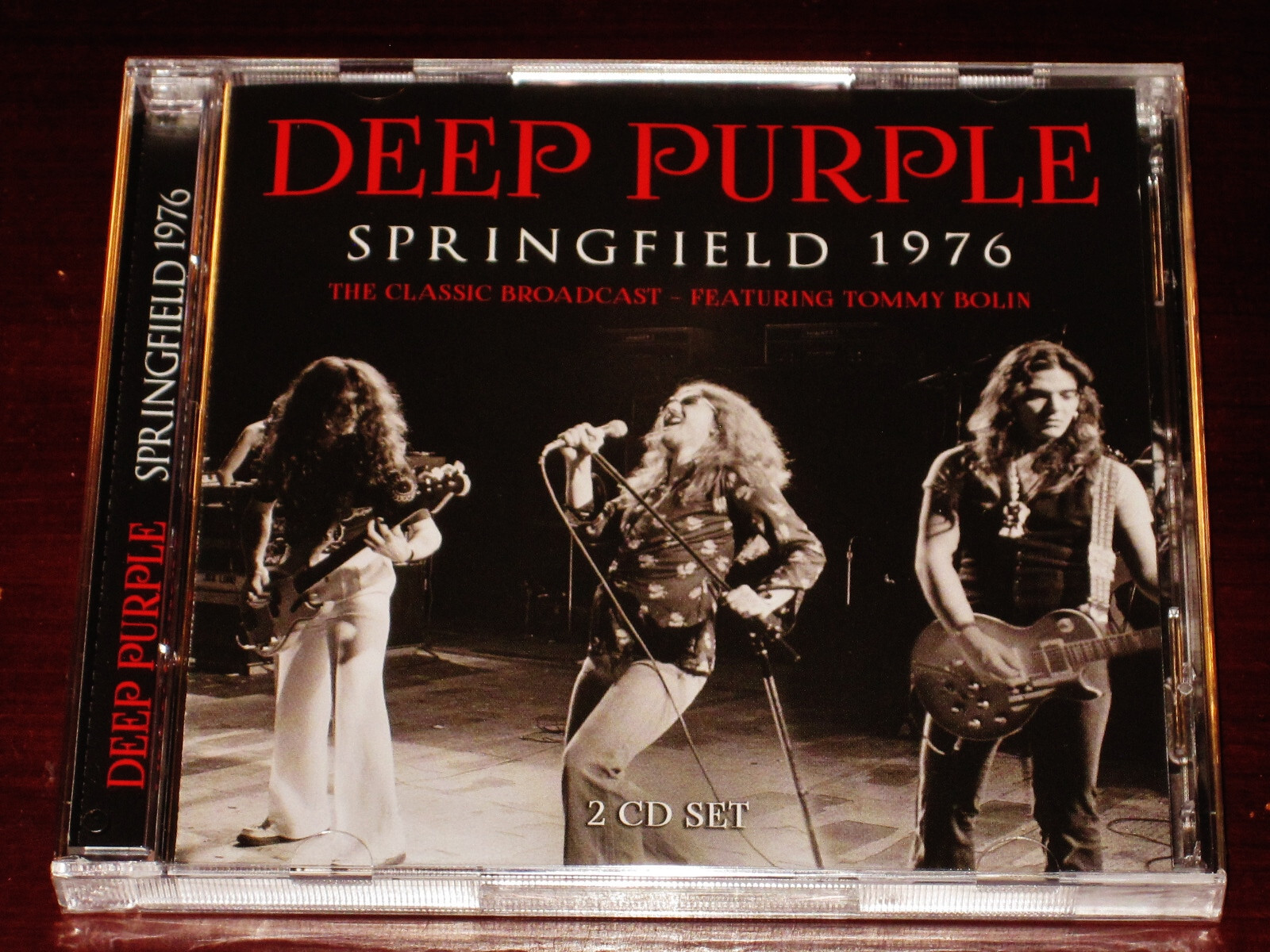 Deep Purple: Springfield 1976 – The Classic Broadcast w Tommy Bolin 2 CD Set NEW