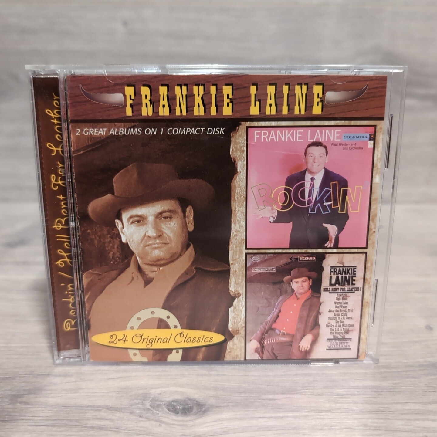 Frankie Laine – Rockin’ / Hell Bent for Leather – 2 Albums On 1 CD – 1999 Sony