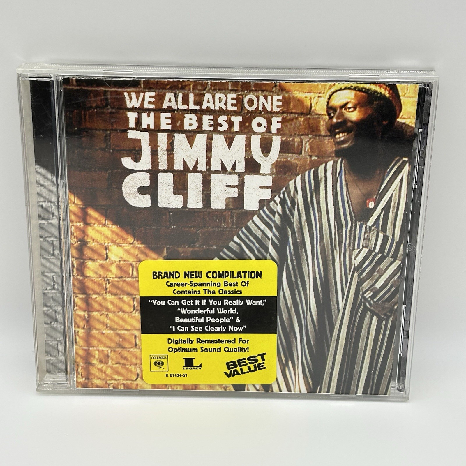 Jimmy Cliff – We All Are One The Best of Jimmy Cliff (CD 2002, Columbia/Legacy)