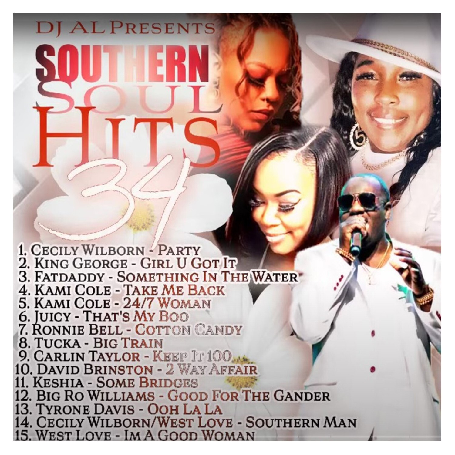 Southern Soul Hitz 34 Mixed CD!!! (Popular!!!)