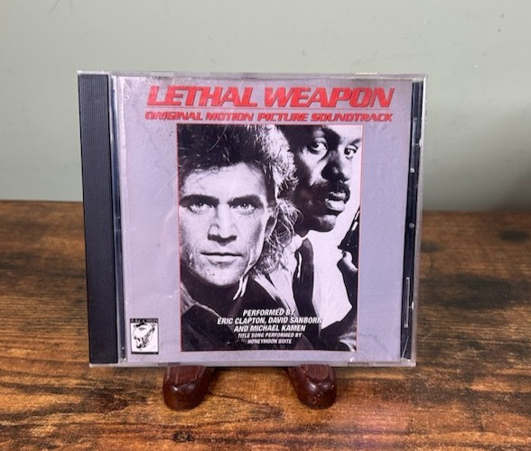 Lethal Weapon CD OST Michael Kamen Eric Clapton Ltd Ed 1495/3000 Water Damage
