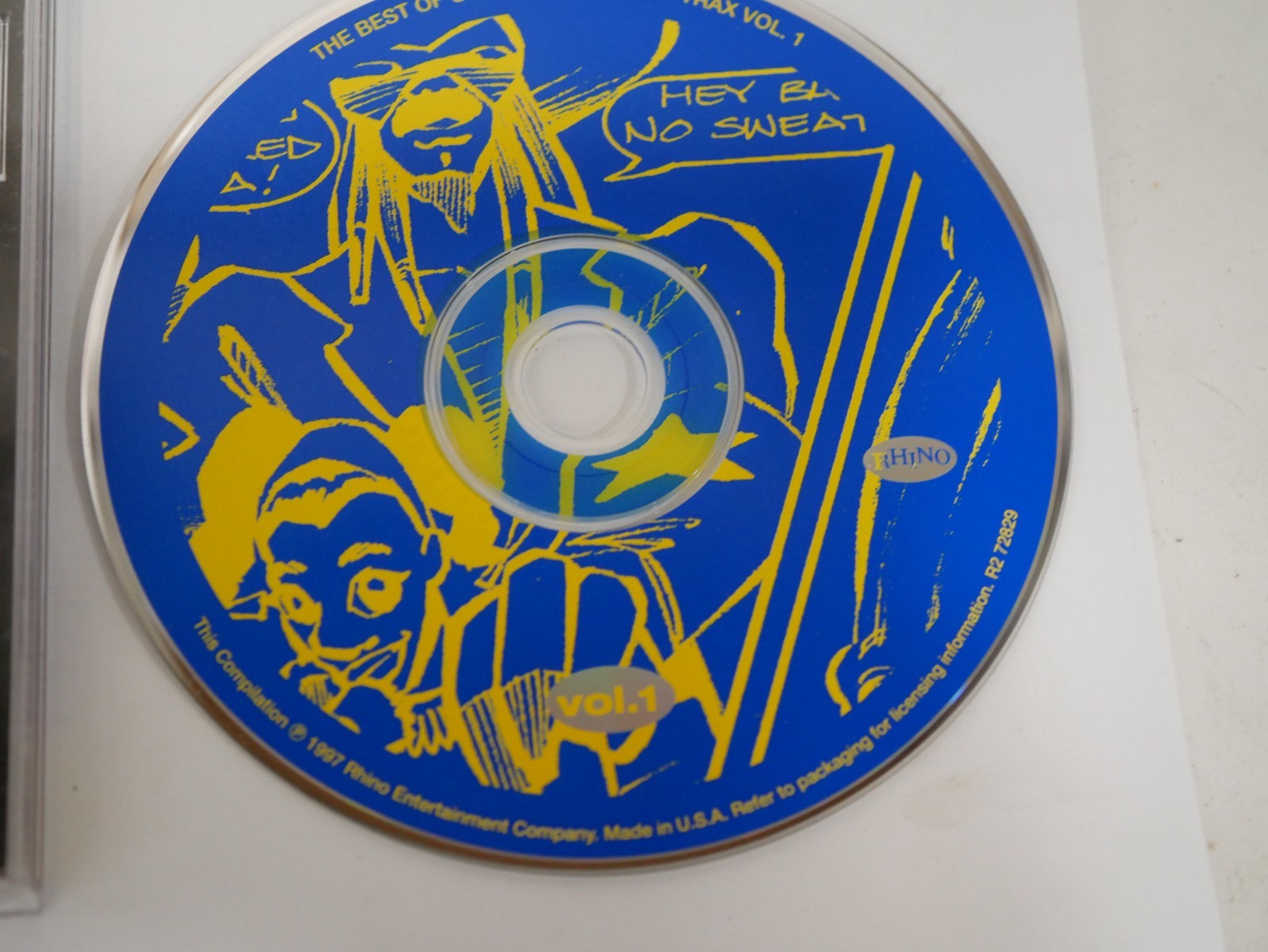 CD – Phat Trax The Best Of Old School Funk Funkadelic- Volume 1 with 10 songs