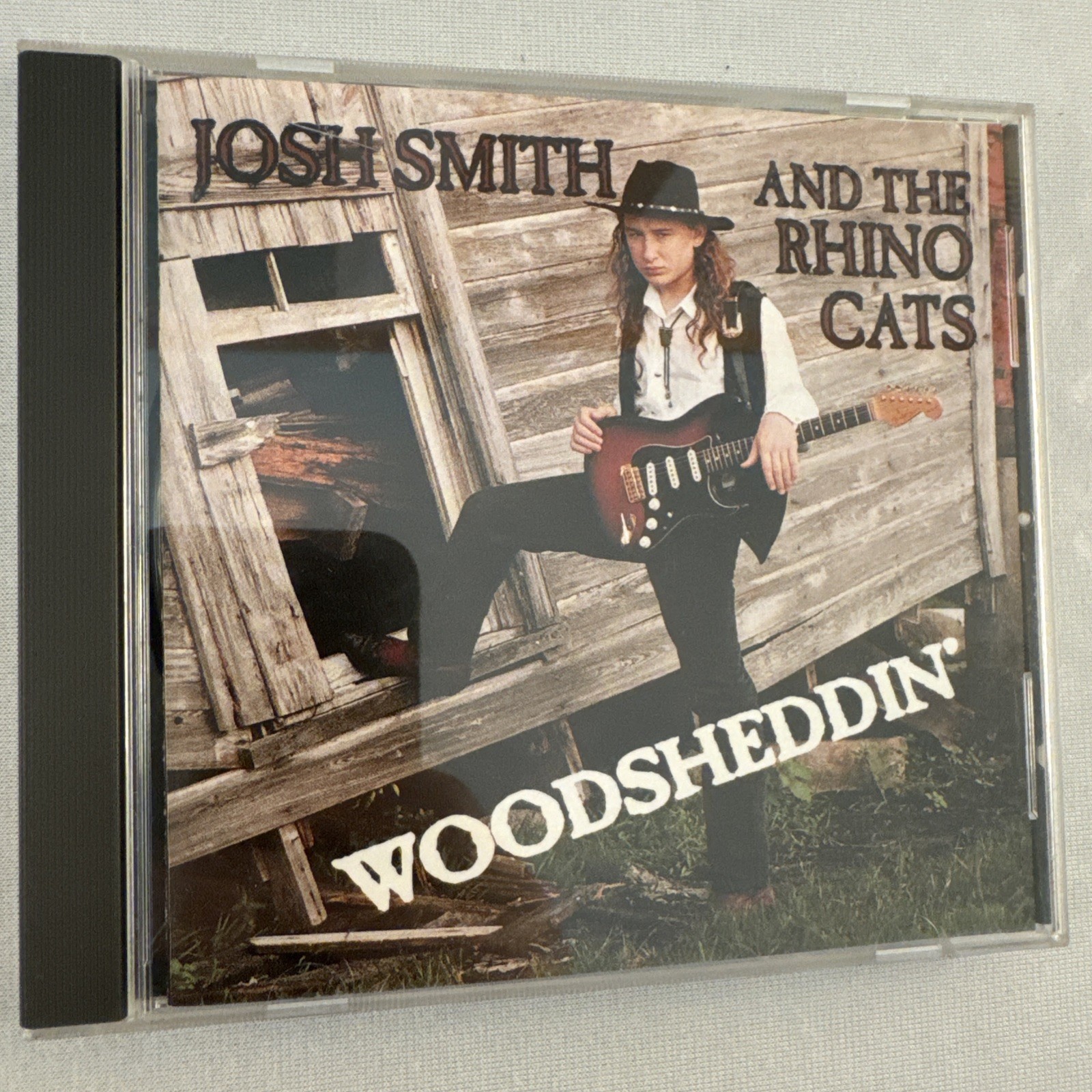 Josh Smith And The Rhino Cats Woodsheddin’ Music CD 1995 Maddog near mint