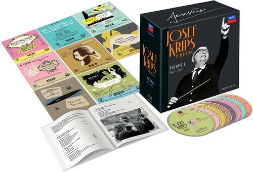 PRE-ORDER Joseph Krips – Joseph Krips Edition – Volume 1 [New CD] Ltd Ed, Boxed