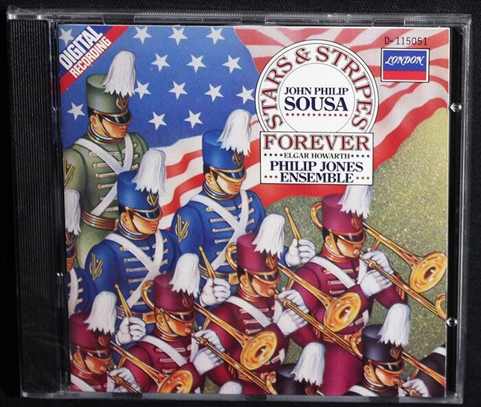 Sousa-Philip Jones Ensemble-Stars & Stripes-London-BMG-Direct D 115051-Sealed CD
