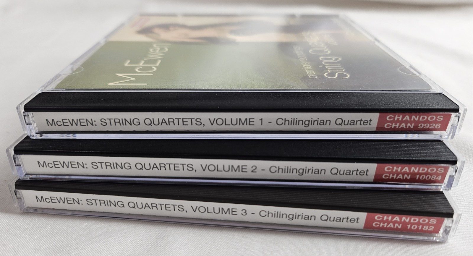 McEwen String Quartets Volumes 1-3 Audio CDs Chilingirian Quartet Chandos