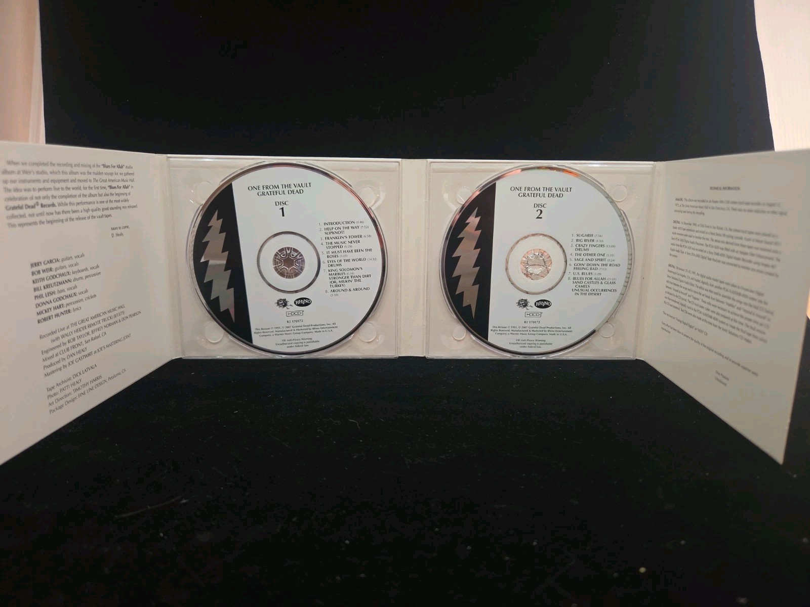 Grateful Dead • From The Vault 3CD Box Set
