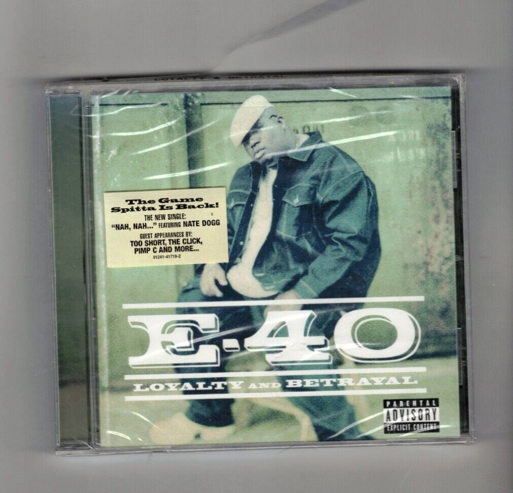 E-40 LOYALTY & BETRAYAL SEALED NEW – plastic has tear
